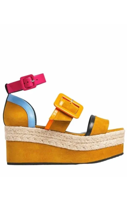 Alpha Sun Suede Sandals sold by Runaway Catalog