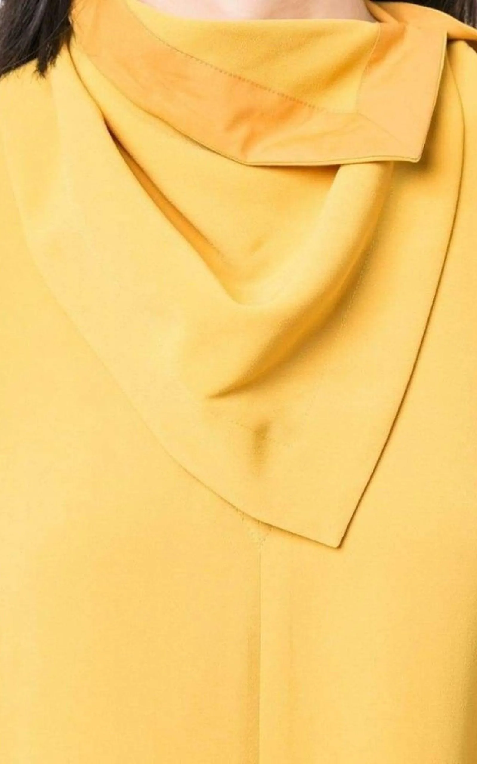 Scarf Neck Crepe Dress sold by Runaway Catalog product image thumbnail 5