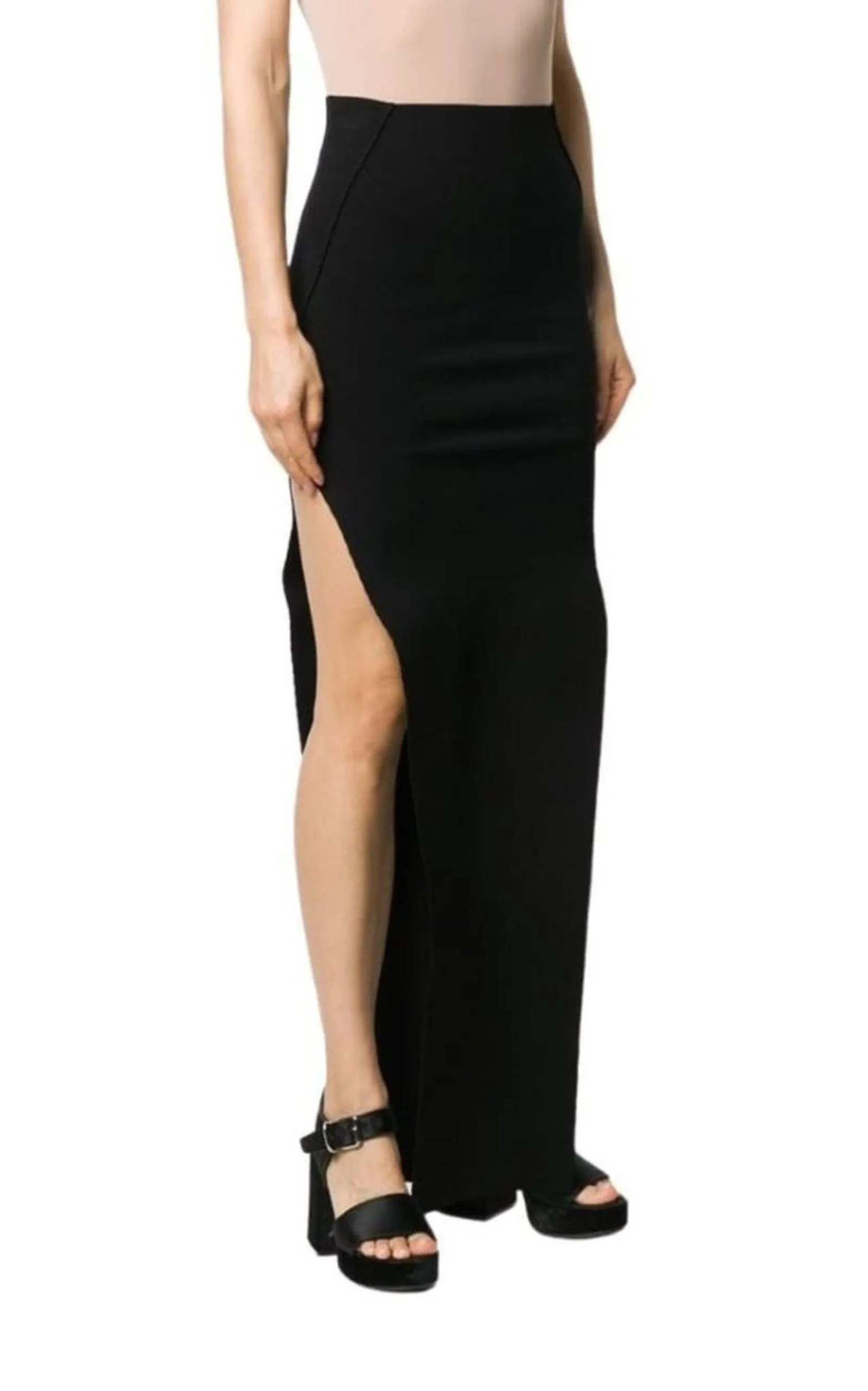 Side Slit Pull-on Skirt sold by Runaway Catalog product image thumbnail 3