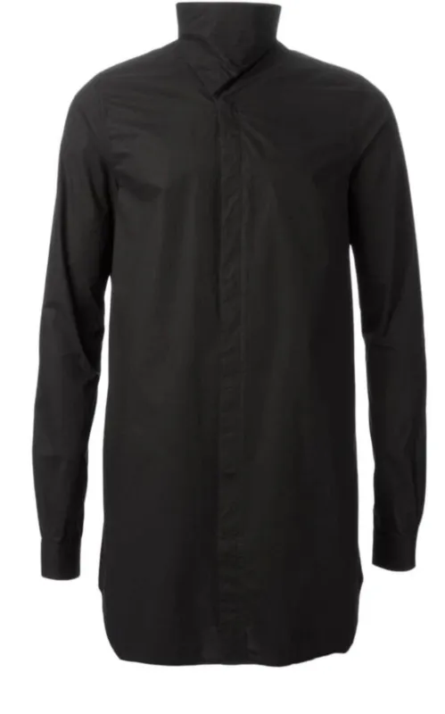 Black Cotton Island Shirt sold by Runaway Catalog