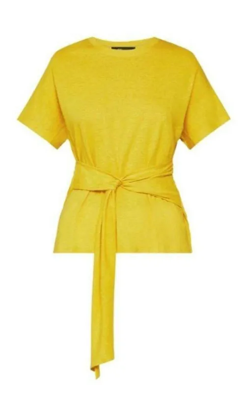 Linen Jersey Wrap Top sold by Runaway Catalog