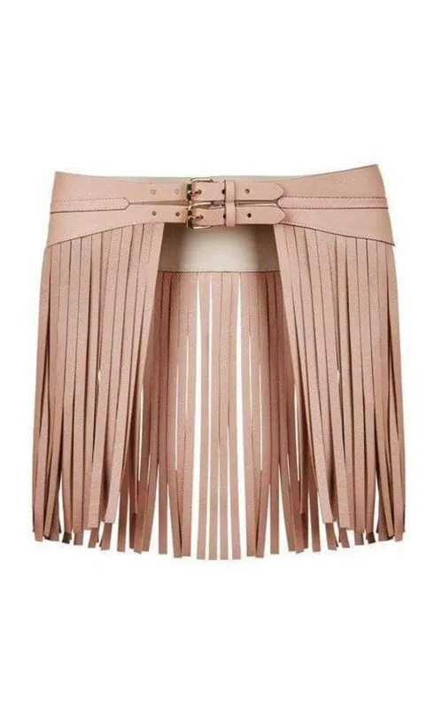 Fringe Contour Waist Belt sold by Runaway Catalog
