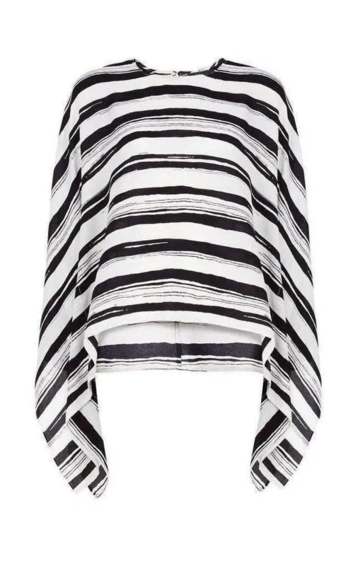 Cordelia Striped Kaftan Top sold by Runaway Catalog