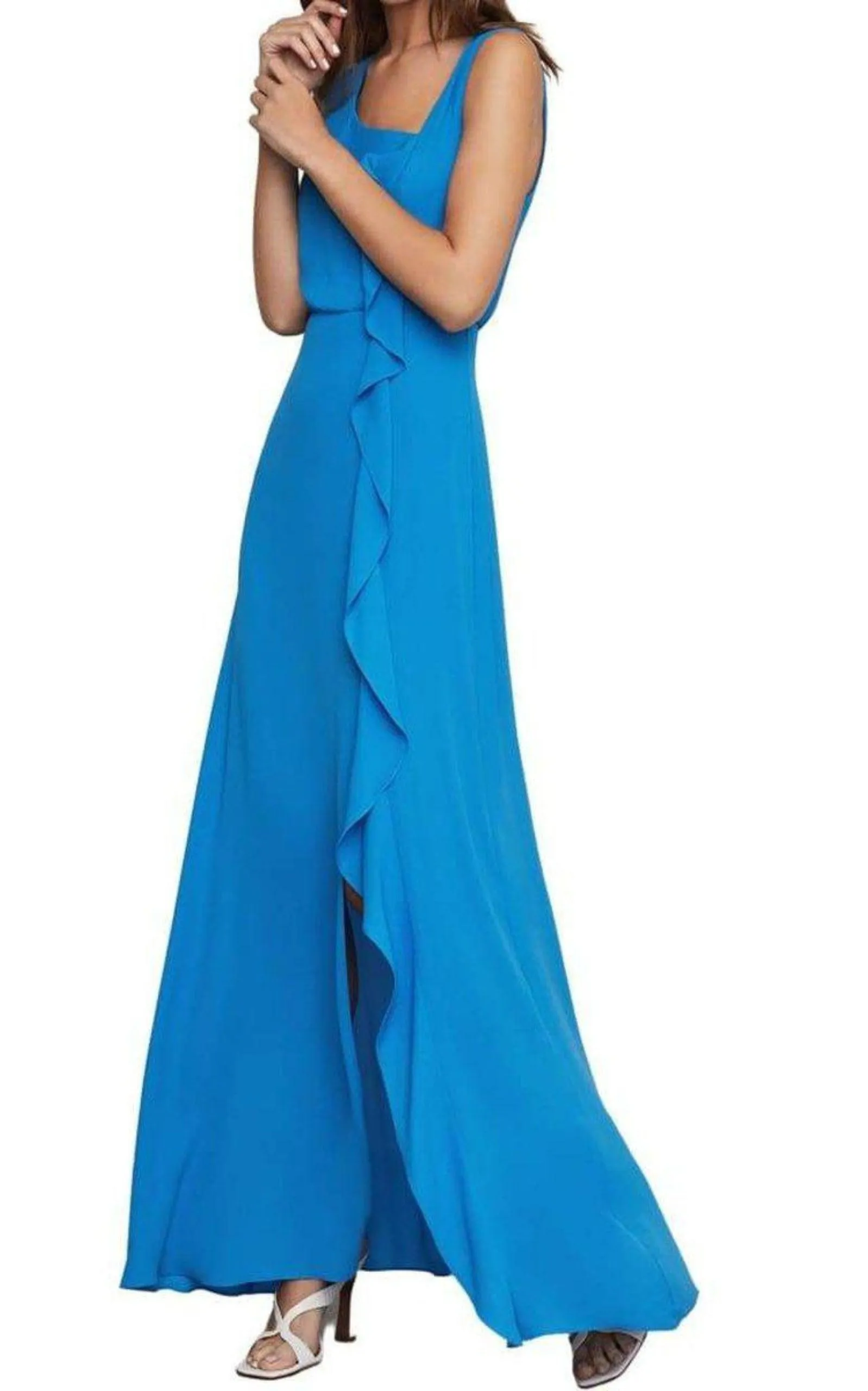 Asymmetric Neck Maxi Dress sold by Runaway Catalog product image thumbnail 2