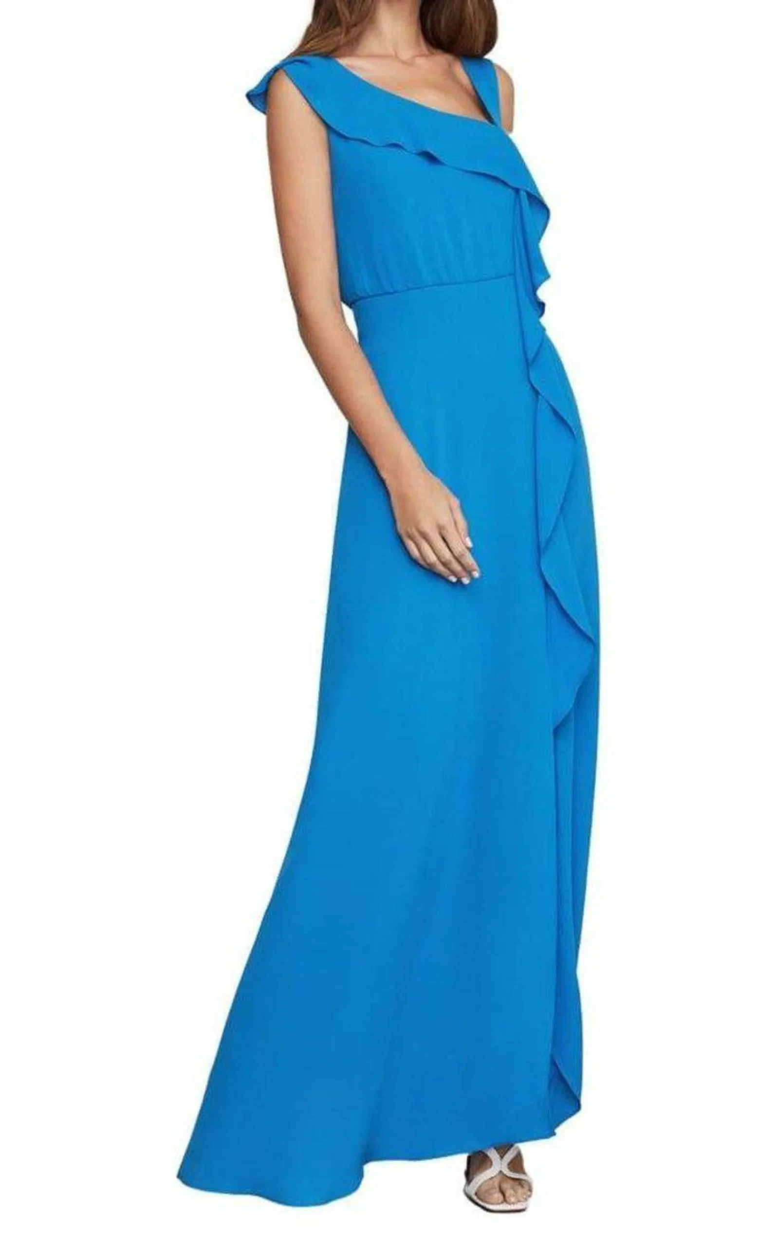 Asymmetric Neck Maxi Dress sold by Runaway Catalog product image thumbnail 3