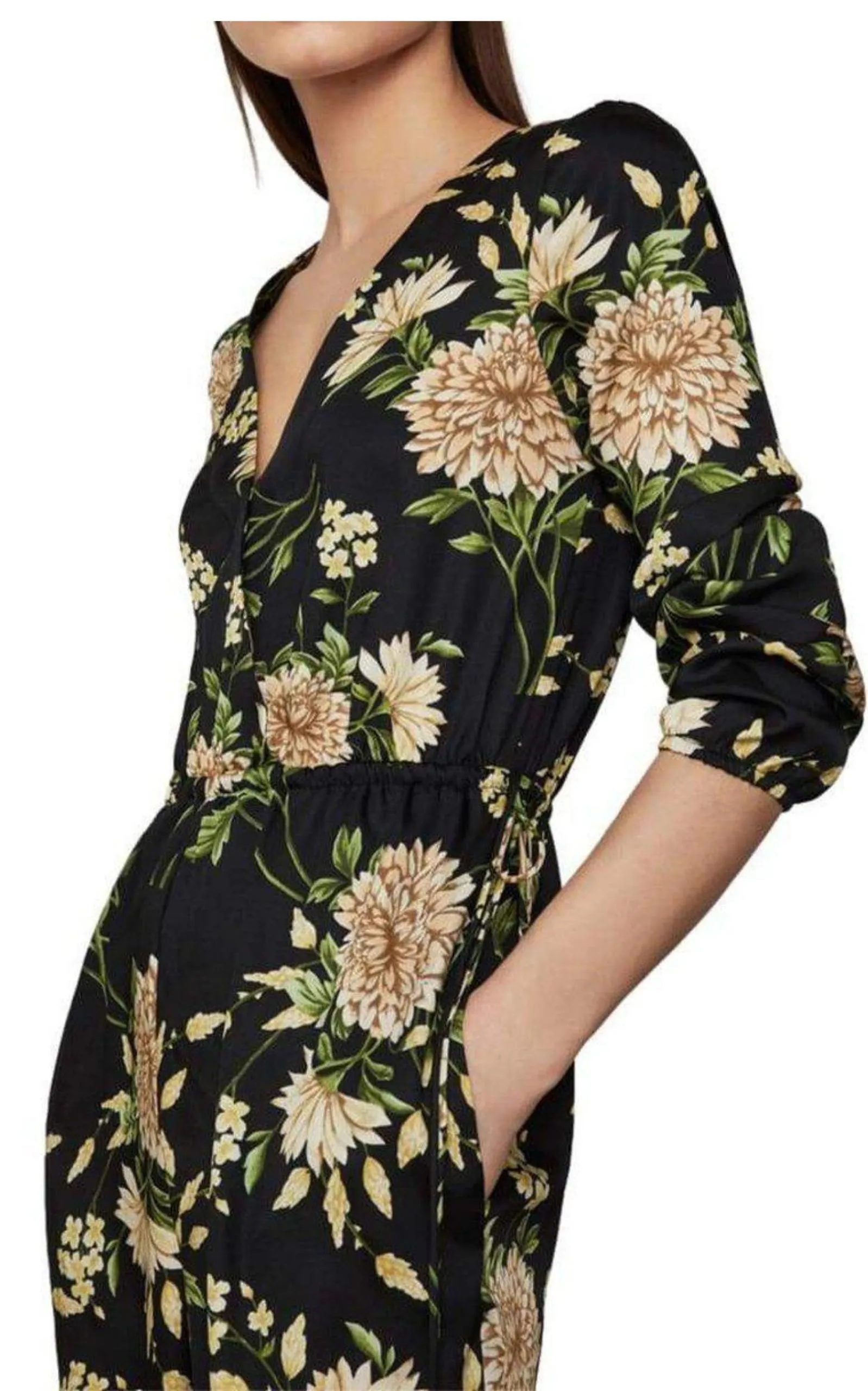 Garden Floral Wide-Leg Jumpsuit sold by Runaway Catalog product image thumbnail 4