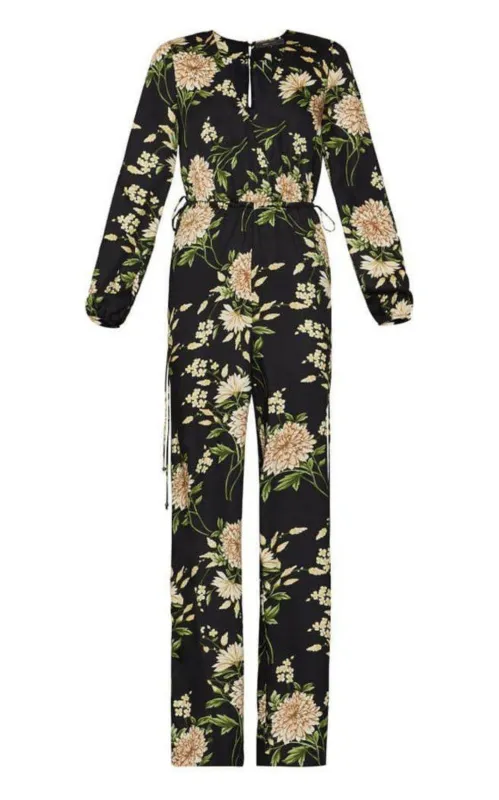 Garden Floral Wide-Leg Jumpsuit sold by Runaway Catalog