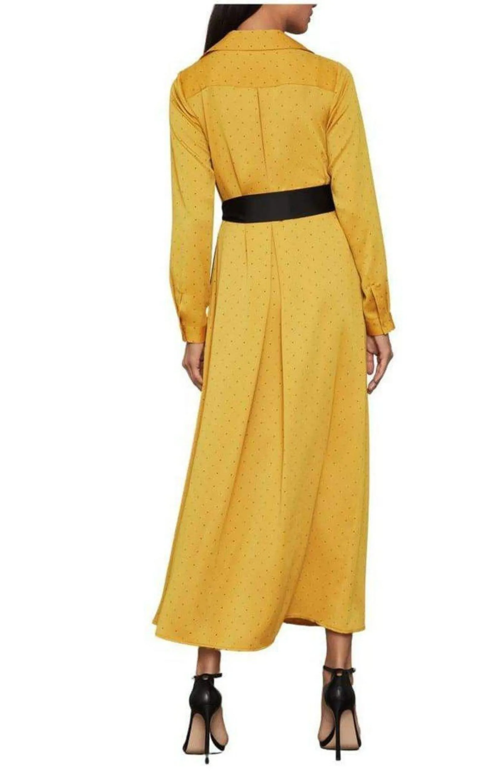 Satin Polka Dot Sash Dress sold by Runaway Catalog product image thumbnail 3