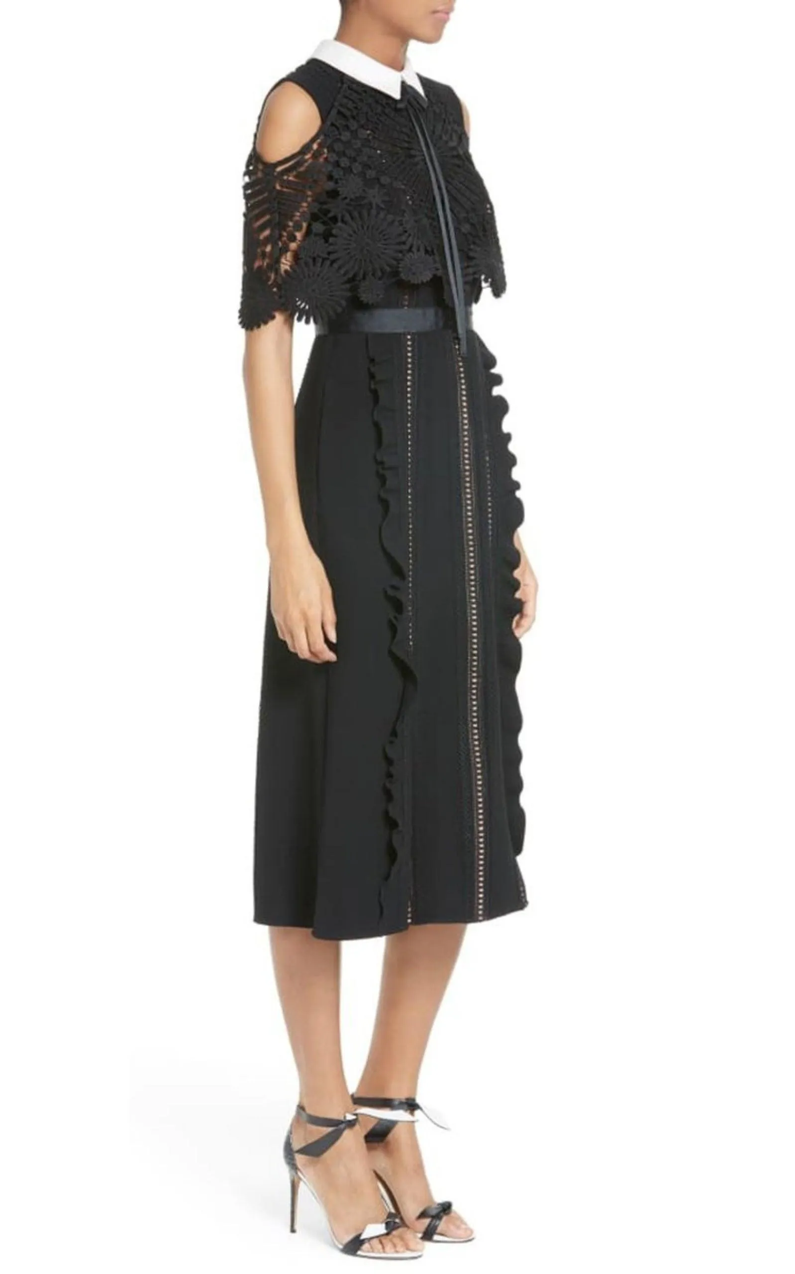 Hinkley Cold Shoulder Midi Dress sold by Runaway Catalog product image thumbnail 2