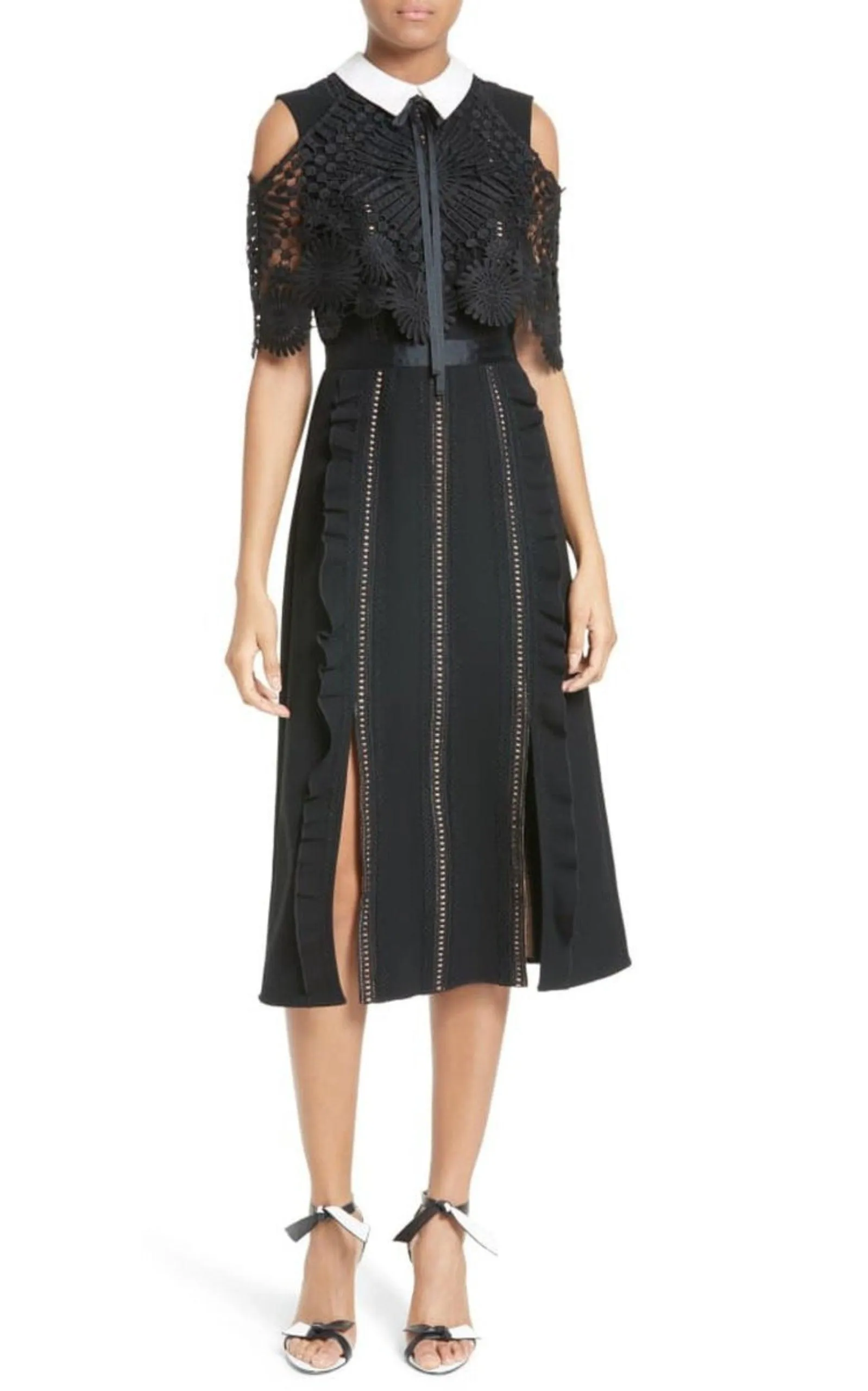 Hinkley Cold Shoulder Midi Dress sold by Runaway Catalog product image thumbnail 3