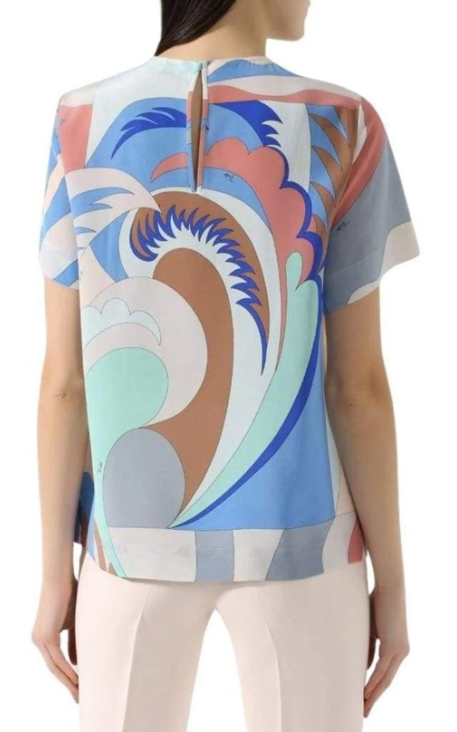 Acapulco Print Silk-Twill Top sold by Runaway Catalog product image thumbnail 4