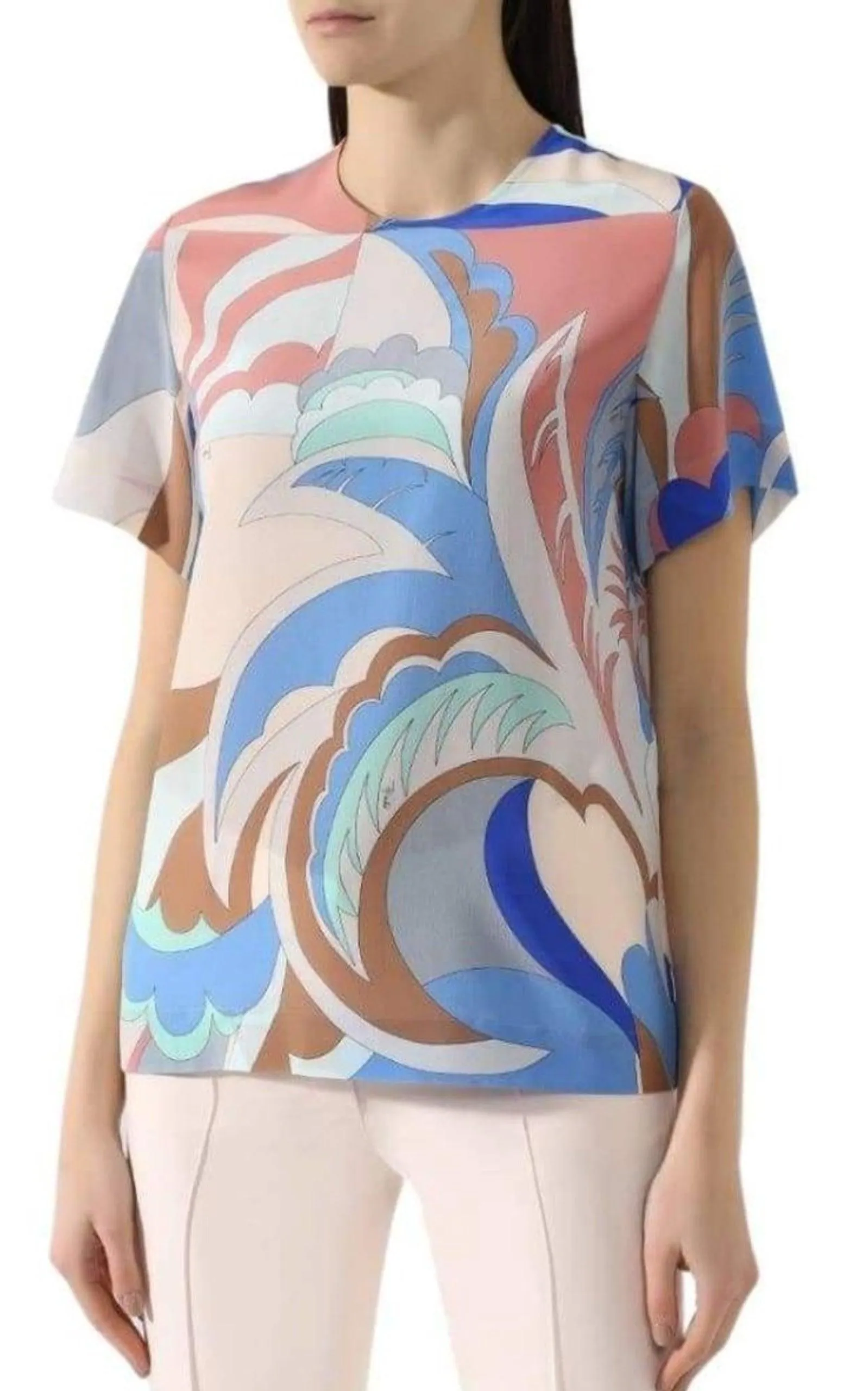 Acapulco Print Silk-Twill Top sold by Runaway Catalog product image thumbnail 3