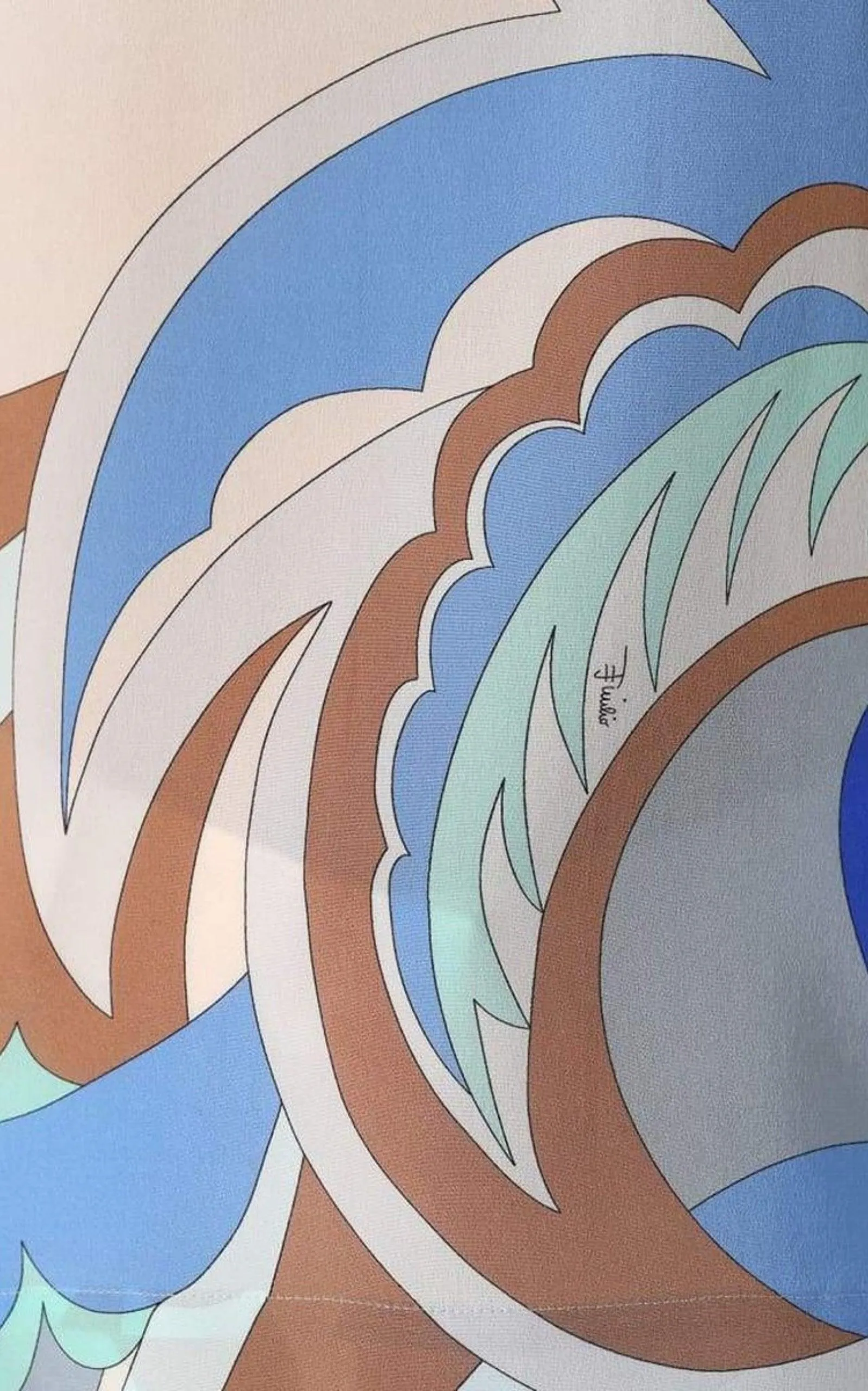 Acapulco Print Silk-Twill Top sold by Runaway Catalog product image thumbnail 5