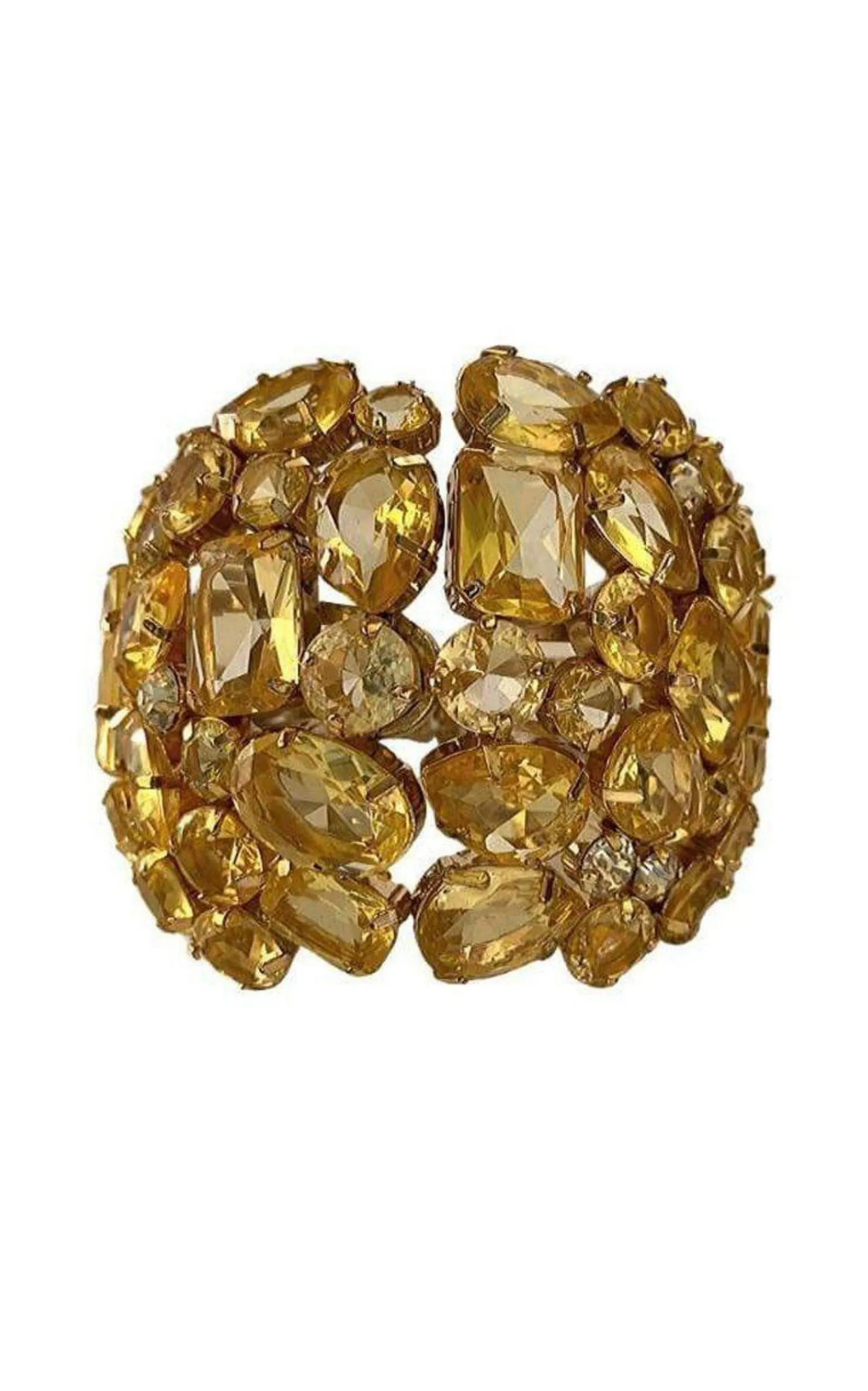 Rhinestone Stone Cuff Bracelet sold by Runaway Catalog