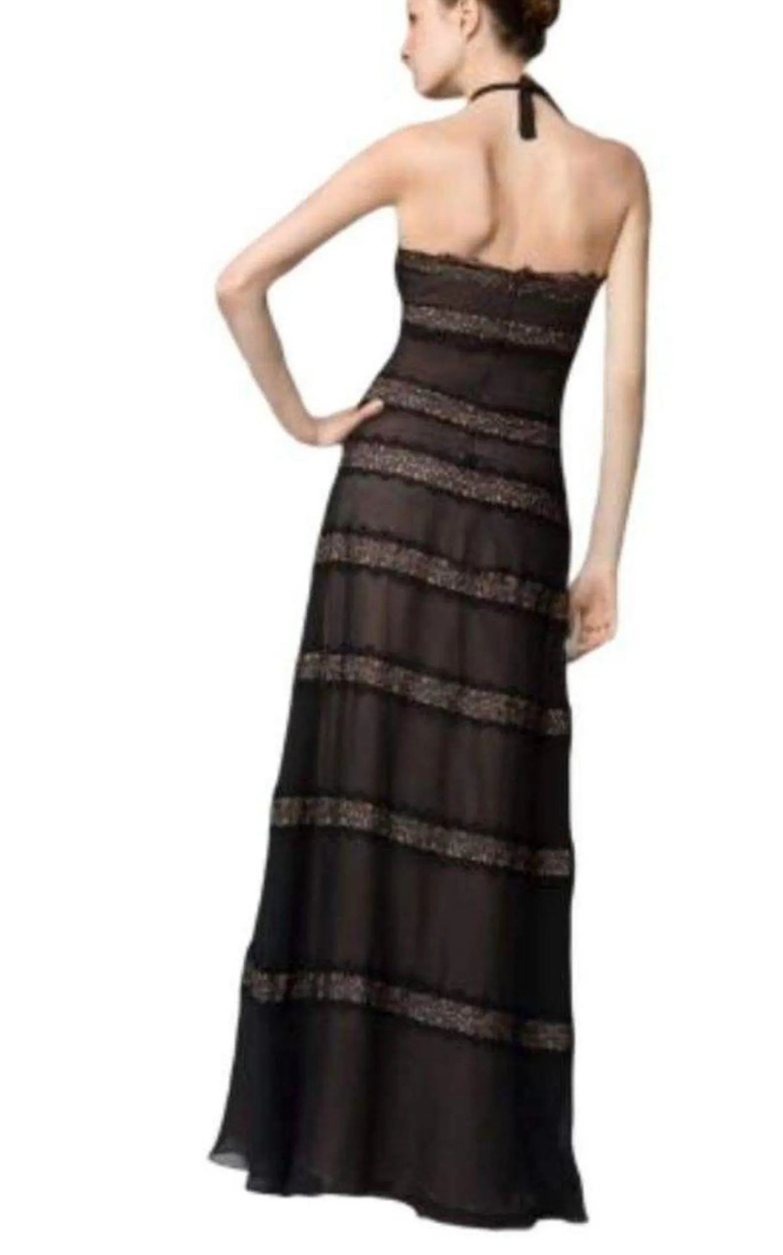 Silk Lace Black Dress sold by Runaway Catalog product image thumbnail 2