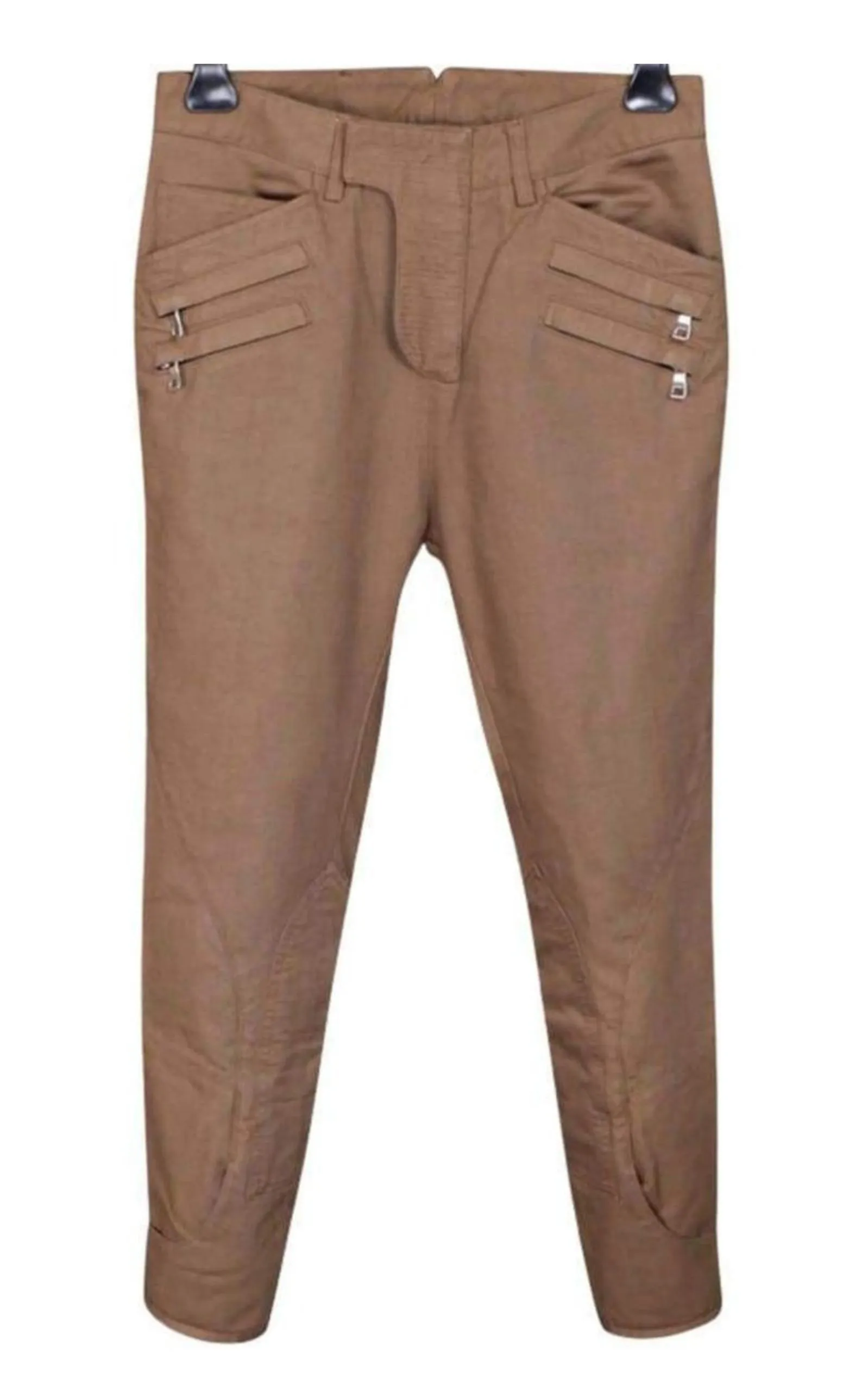 Brown Cropped Trousers sold by Runaway Catalog