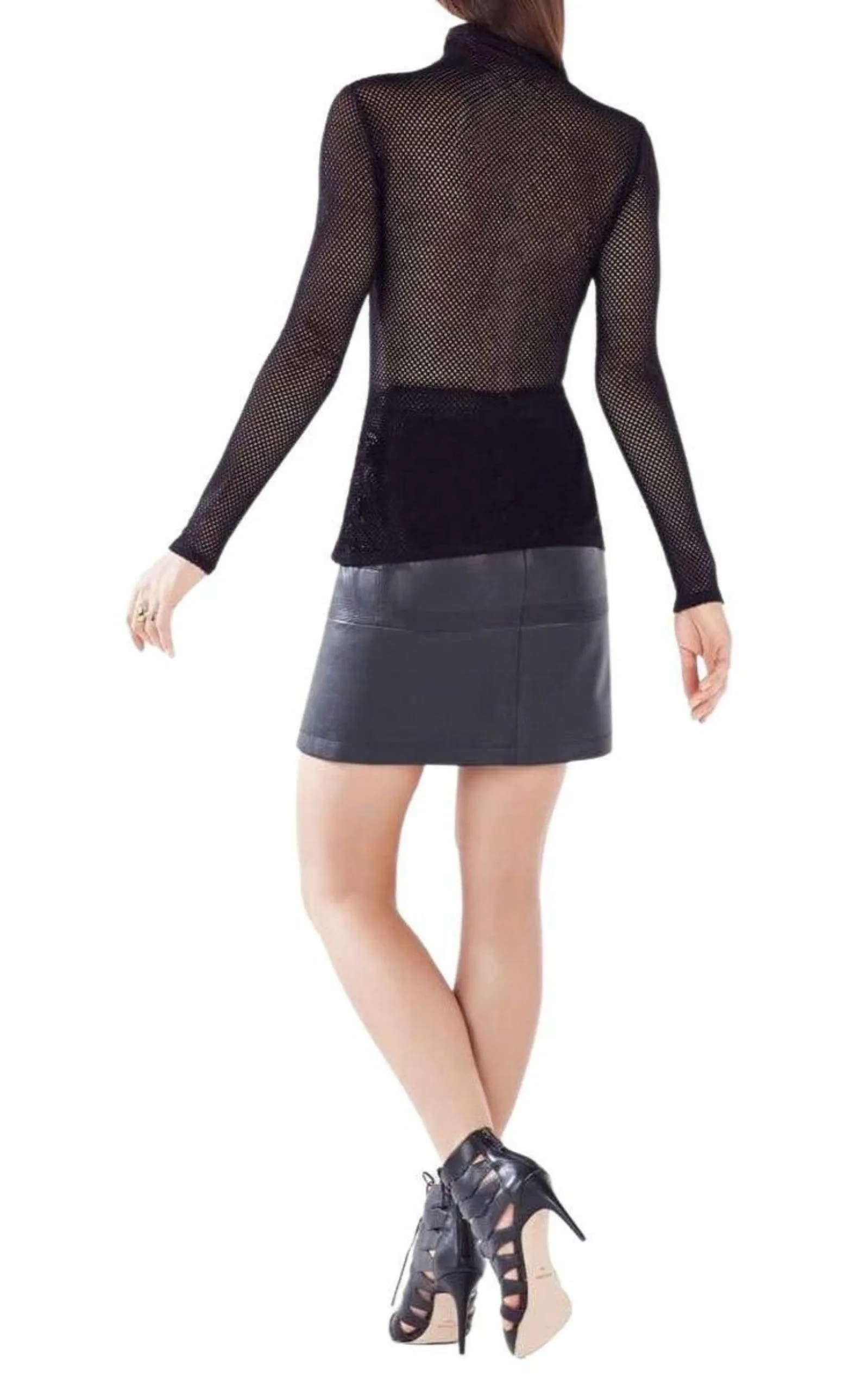 Ashlynd Mesh Turtleneck Top sold by Runaway Catalog product image thumbnail 4