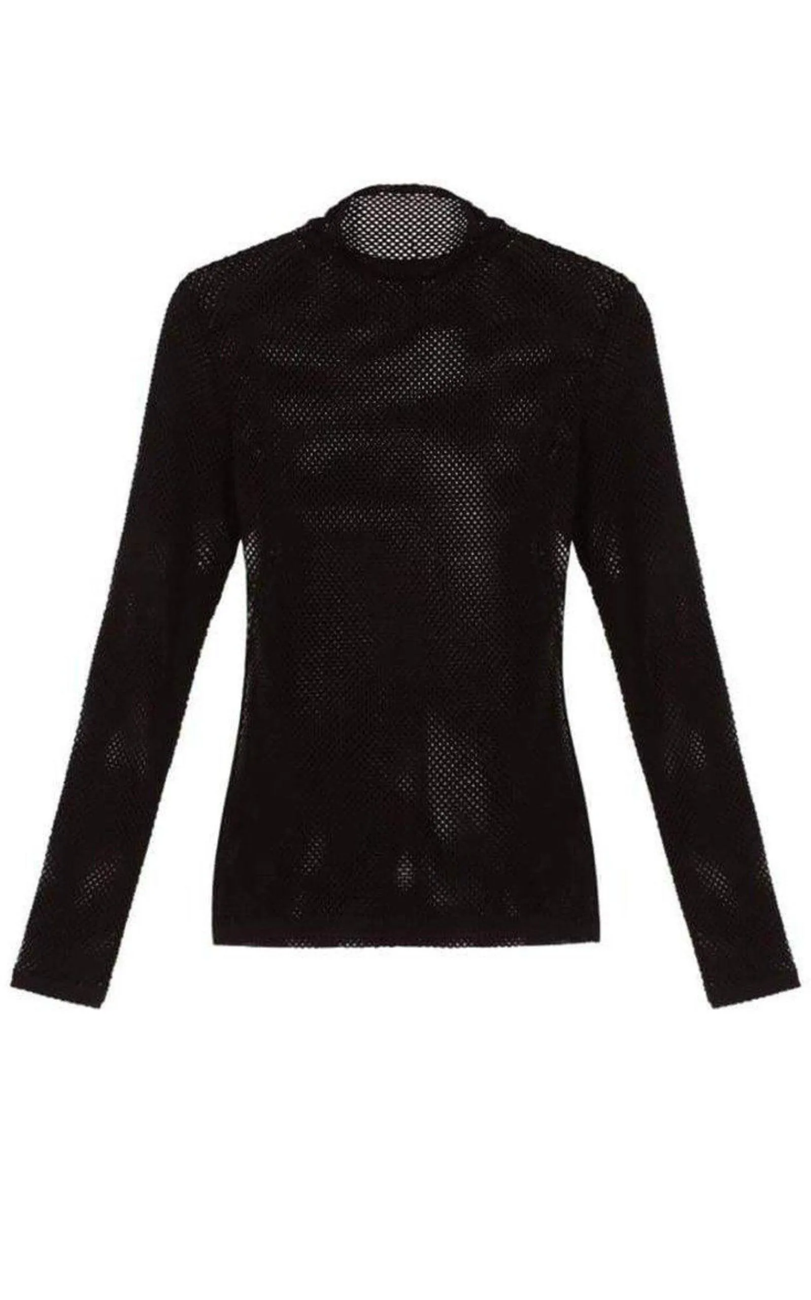 Ashlynd Mesh Turtleneck Top sold by Runaway Catalog