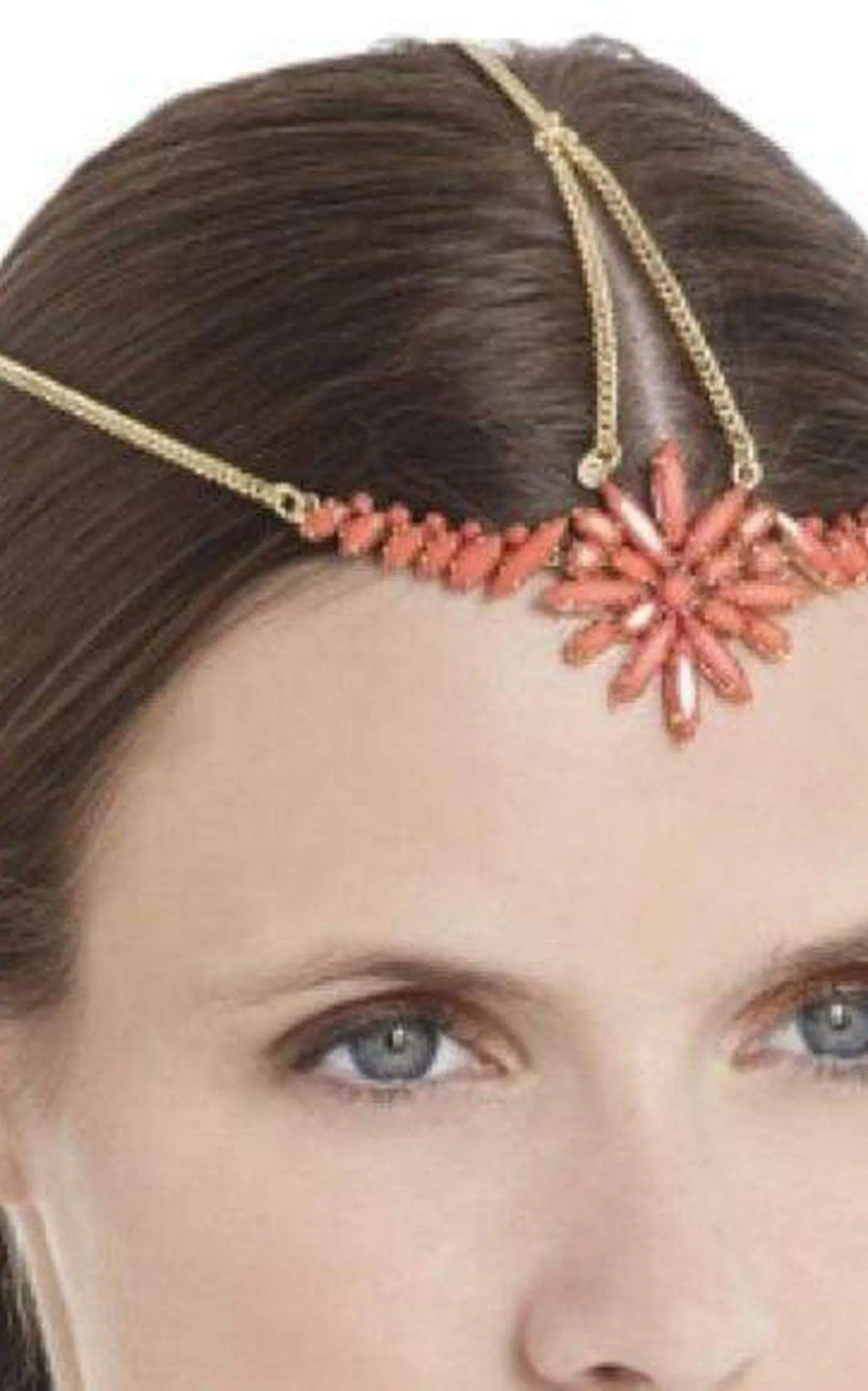 Tri-Chain Elastic Headband sold by Runaway Catalog product image thumbnail 2