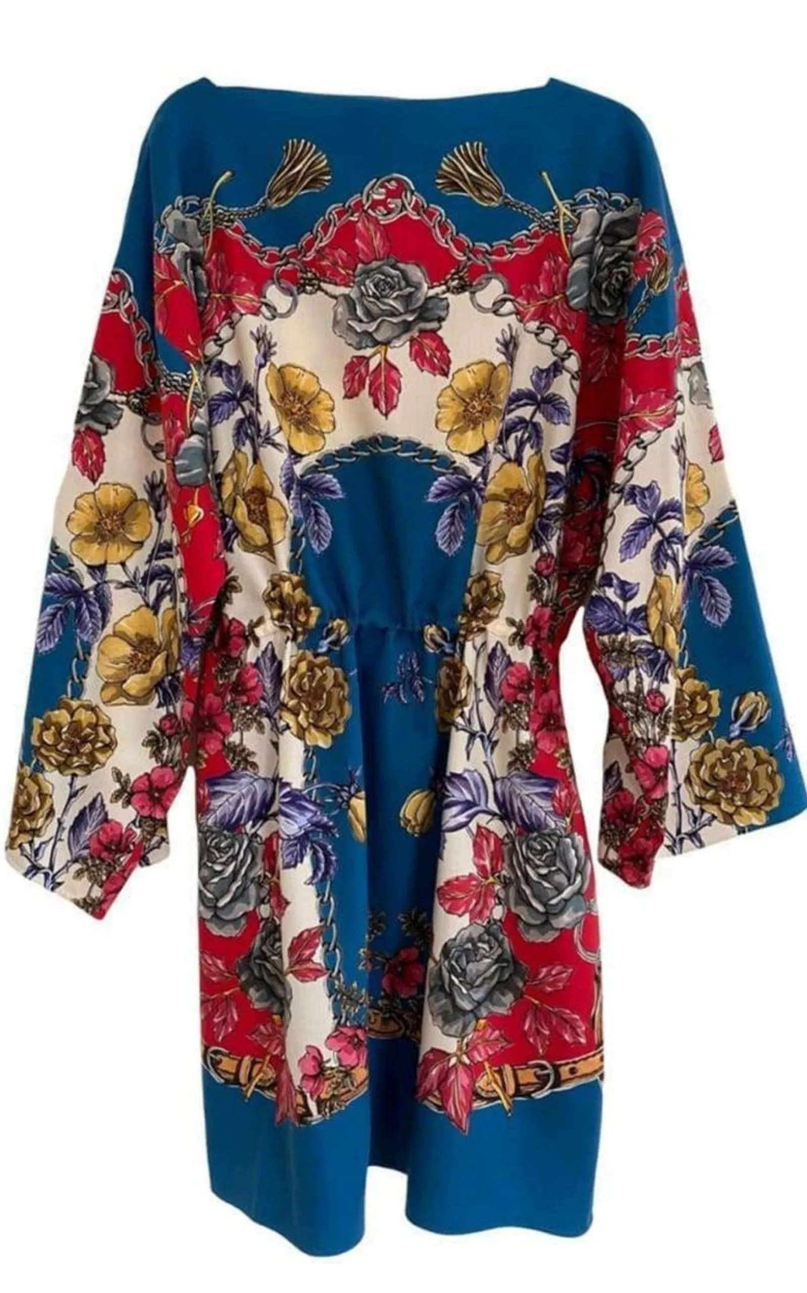 Boudoir Printed Wool-Twill Kaftan Dress sold by Runaway Catalog product image thumbnail 4