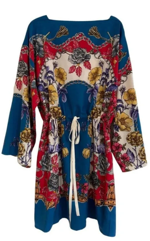 Boudoir Printed Wool-Twill Kaftan Dress sold by Runaway Catalog