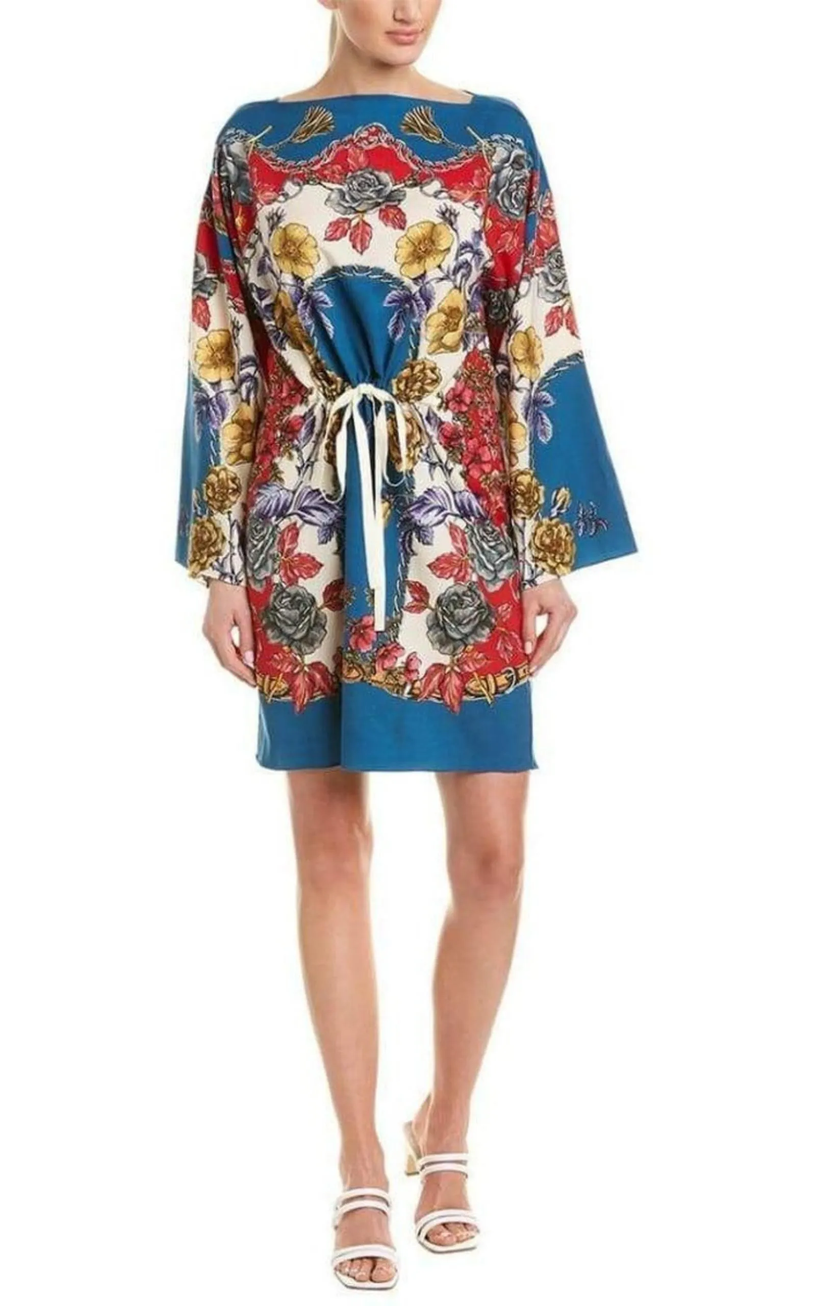 Boudoir Printed Wool-Twill Kaftan Dress sold by Runaway Catalog product image thumbnail 2
