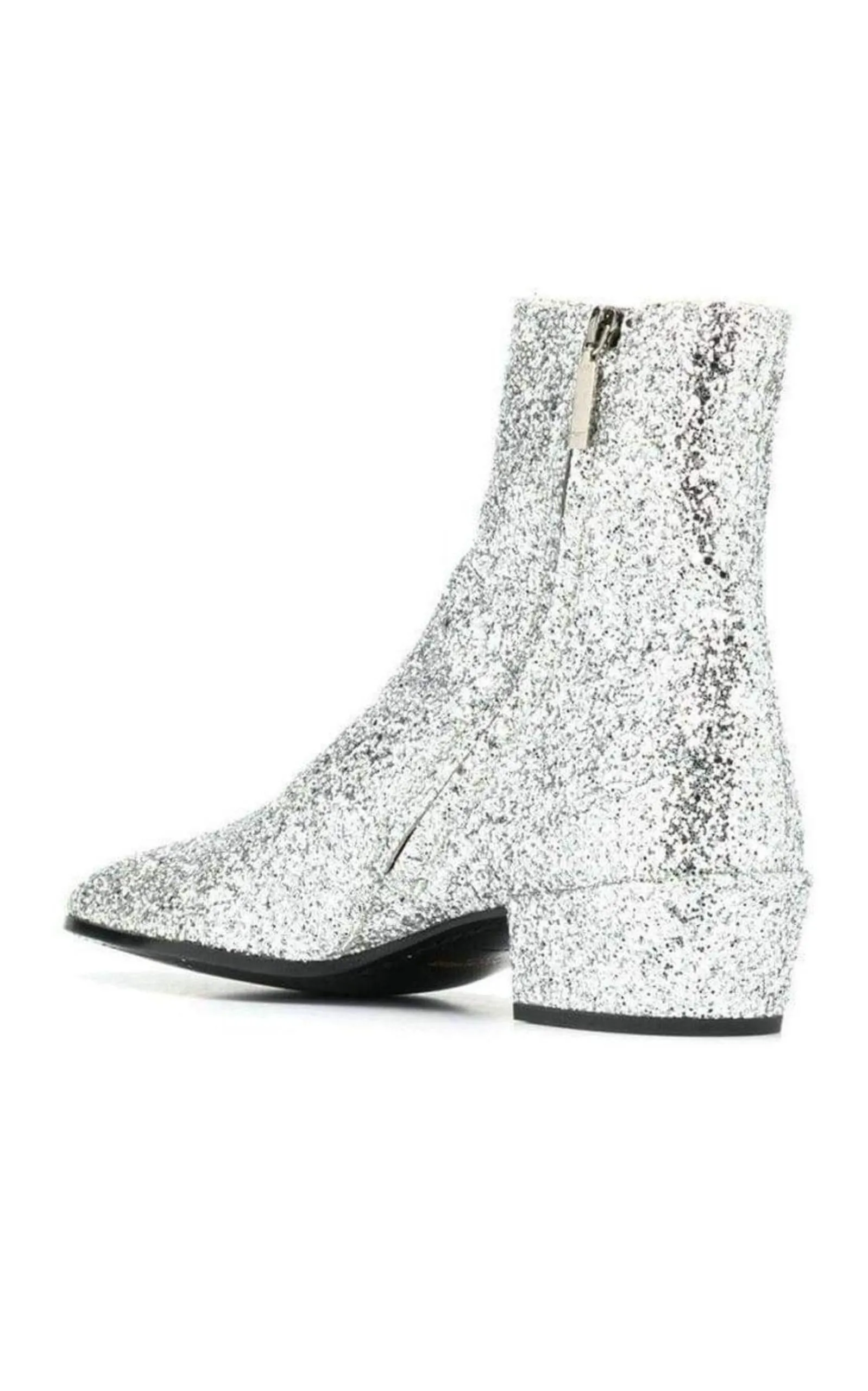 SIlver Glittler Ankle Boots sold by Runaway Catalog product image thumbnail 5