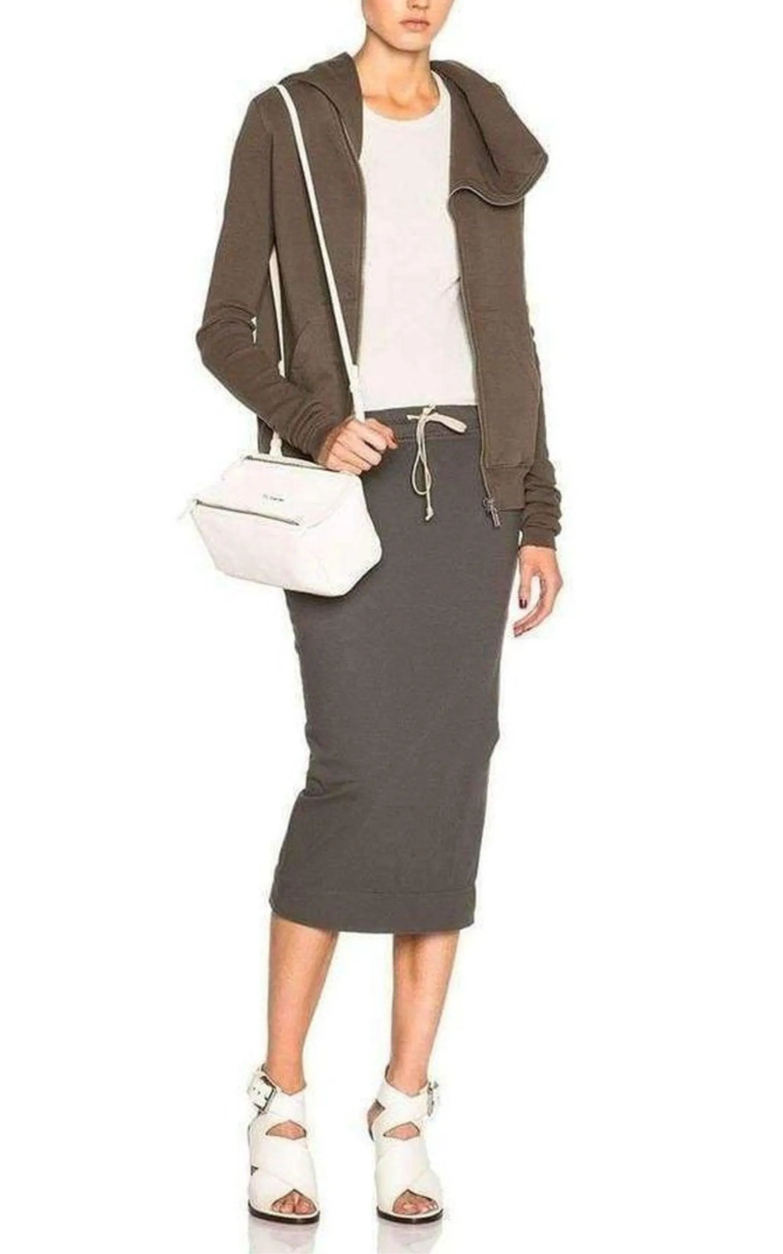 Cotton Pillar Grey Skirt sold by Runaway Catalog product image thumbnail 2