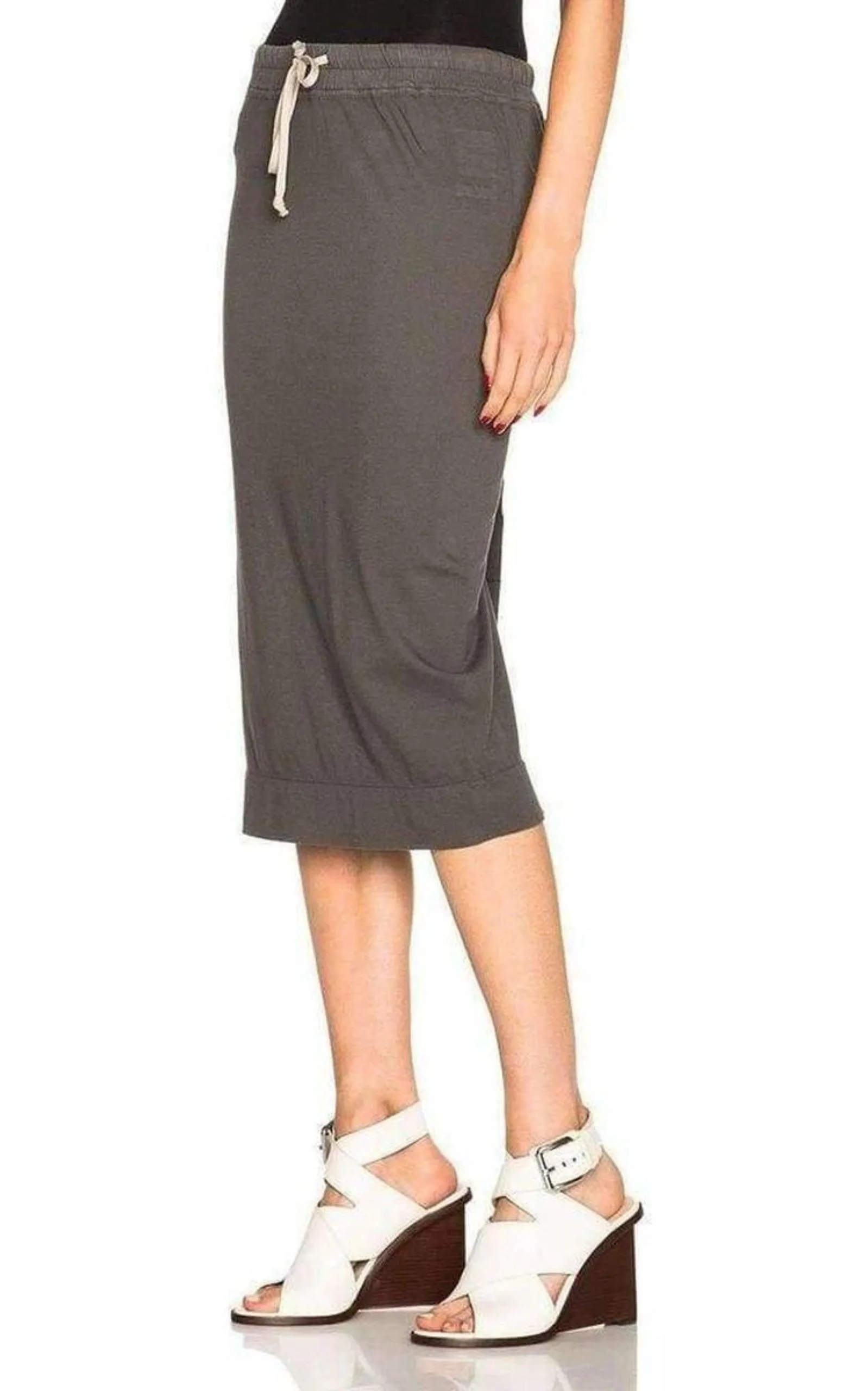 Cotton Pillar Grey Skirt sold by Runaway Catalog product image thumbnail 4