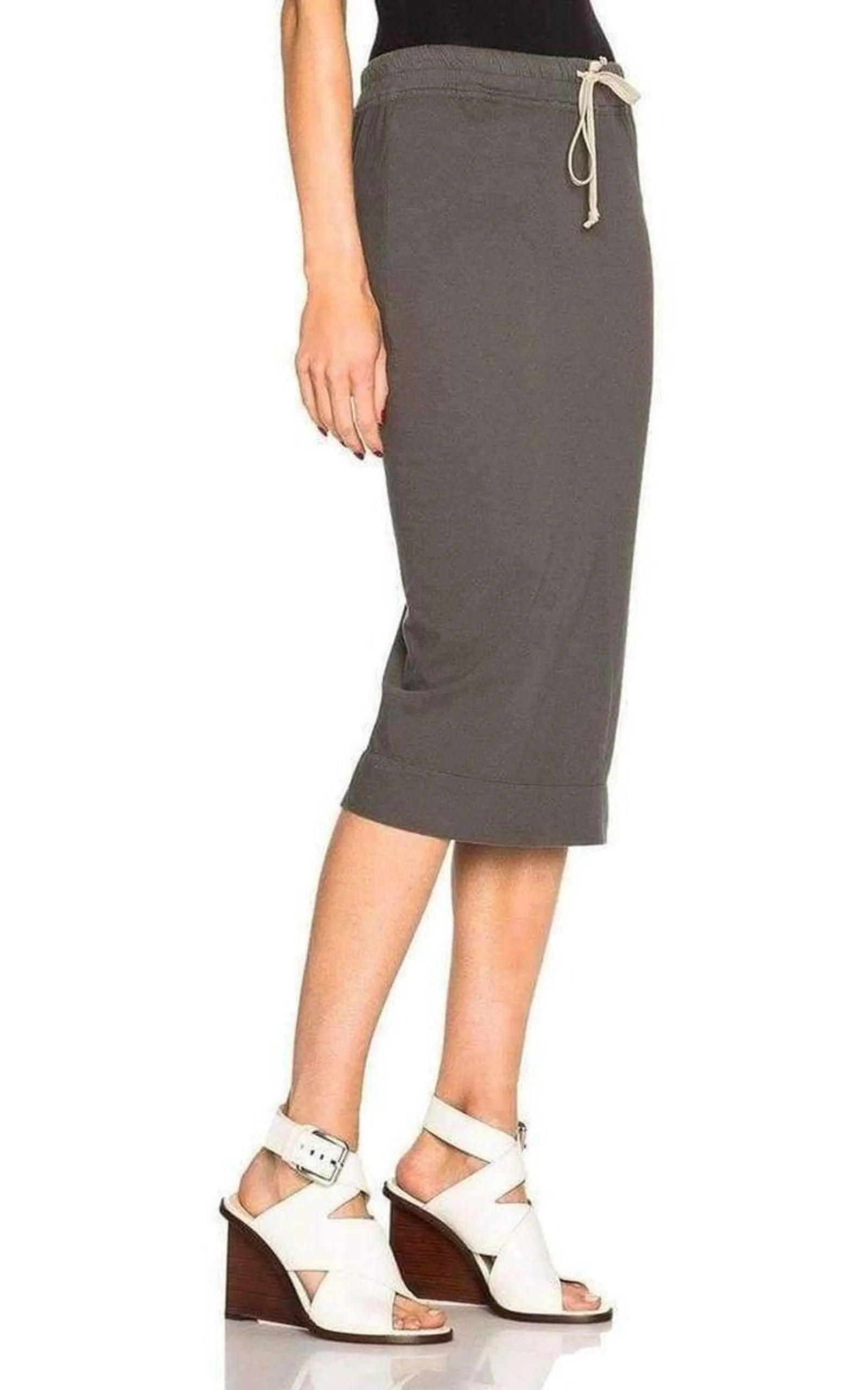 Cotton Pillar Grey Skirt sold by Runaway Catalog product image thumbnail 3