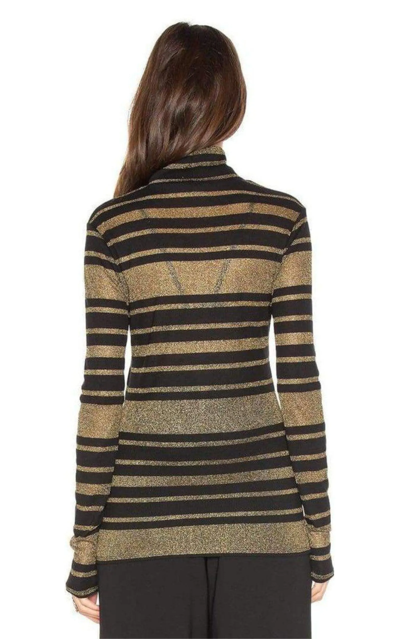 Brinne Black And Gold Combo Tee sold by Runaway Catalog product image thumbnail 3