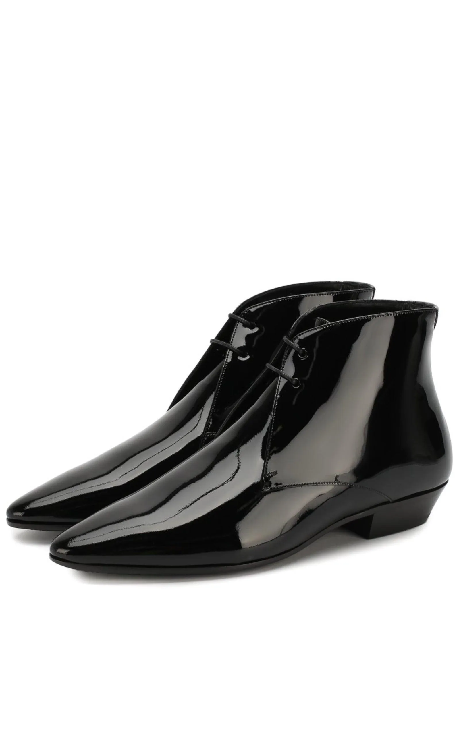 Patent Leather Ankle Boots sold by Runaway Catalog product image thumbnail 3