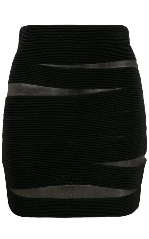Sheer Fitted Mini Skirt sold by Runaway Catalog