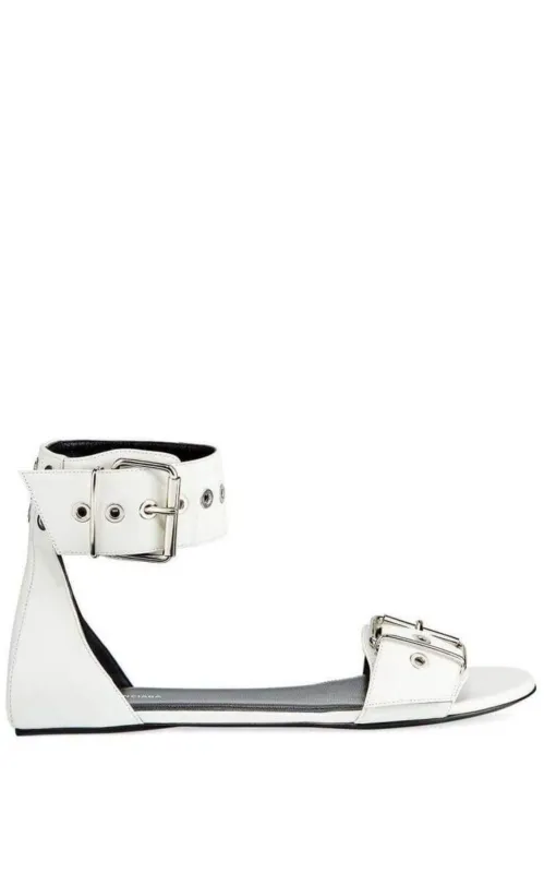Belt Flat Ankle Strap Sandal sold by Runaway Catalog
