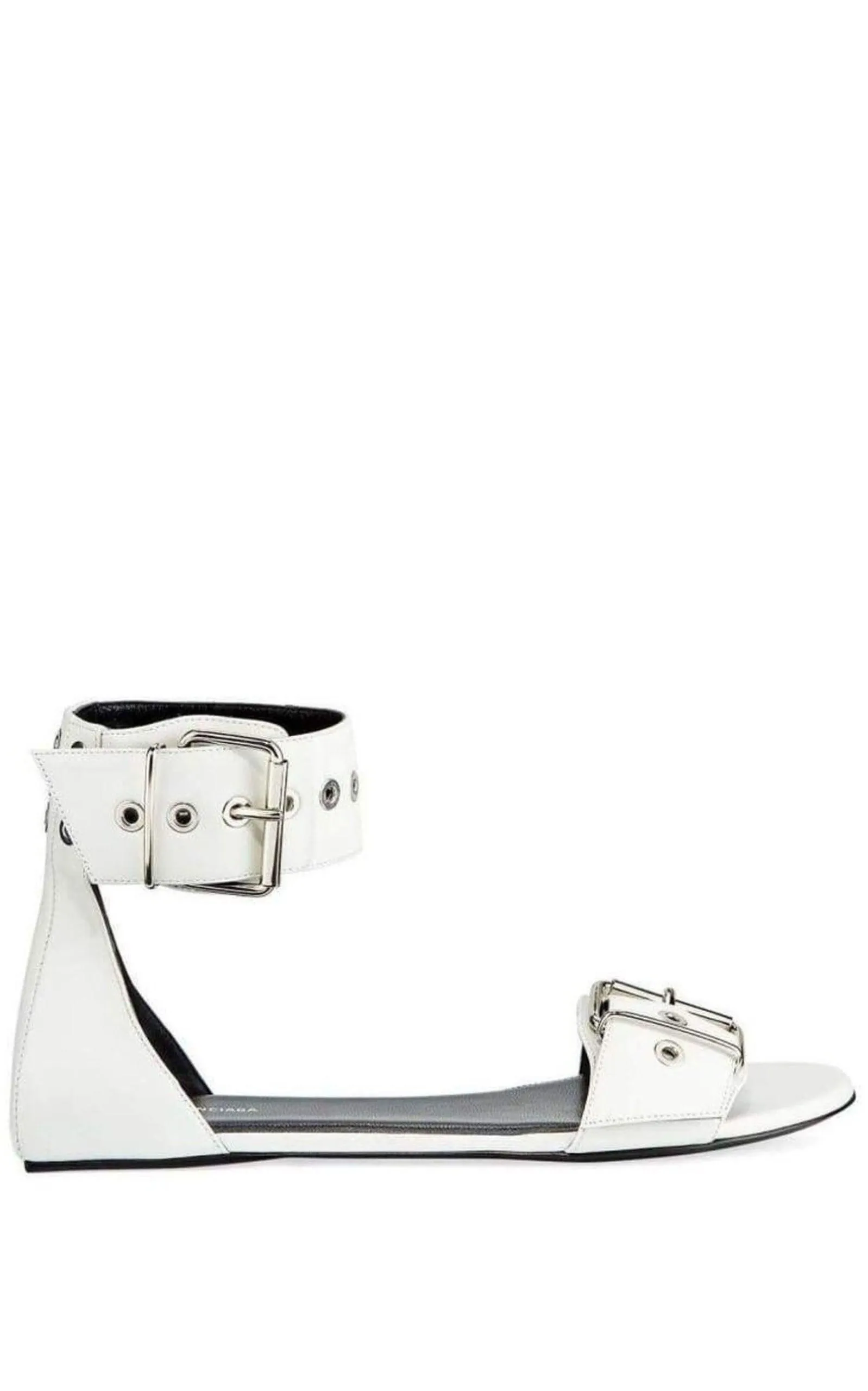 Belt Flat Ankle Strap Sandal sold by Runaway Catalog