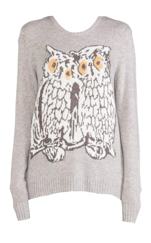 Rooney Graphic Long Sleeve Sweater sold by Runaway Catalog