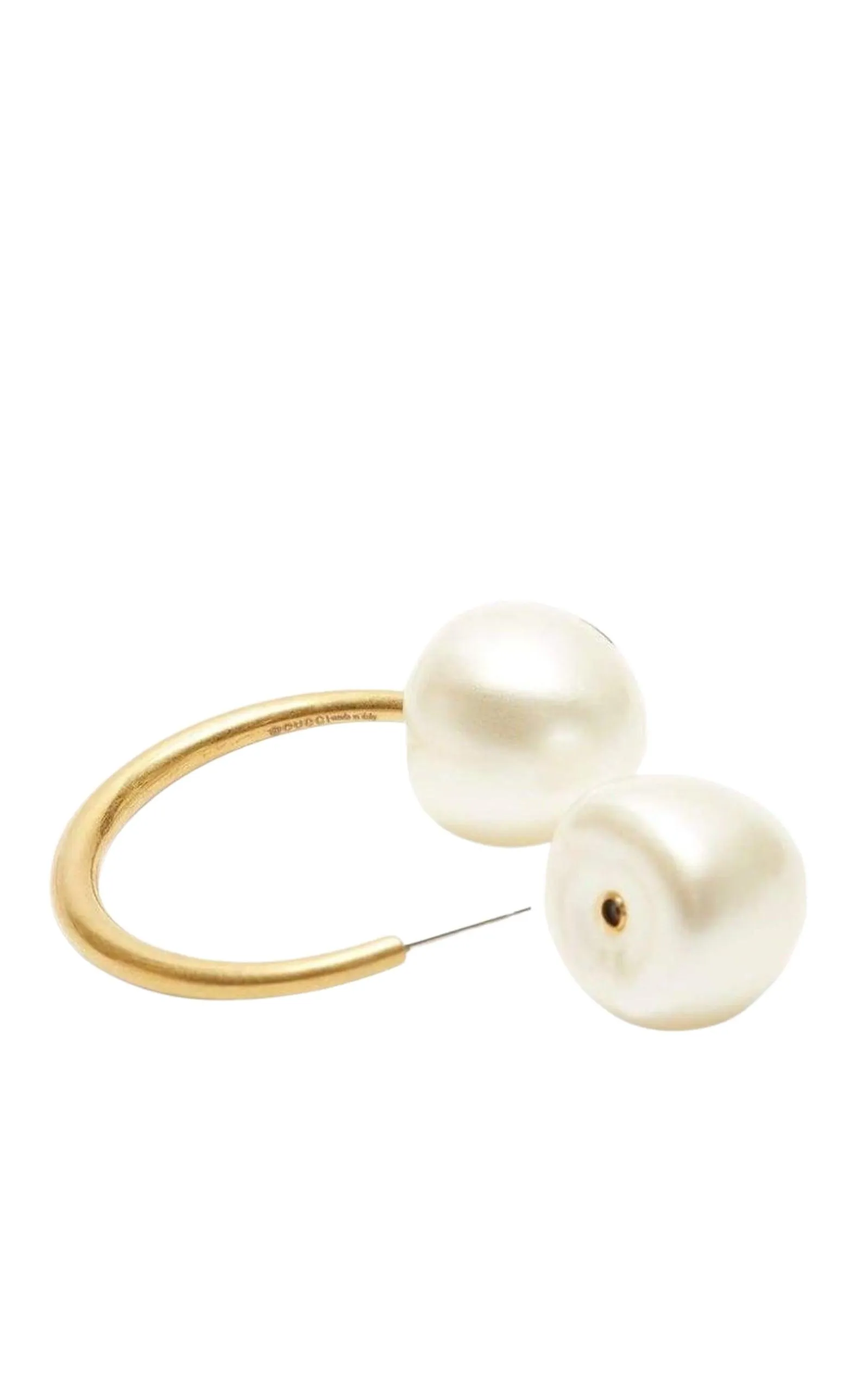 Single Earring with Pearls in Gold sold by Runaway Catalog product image thumbnail 5
