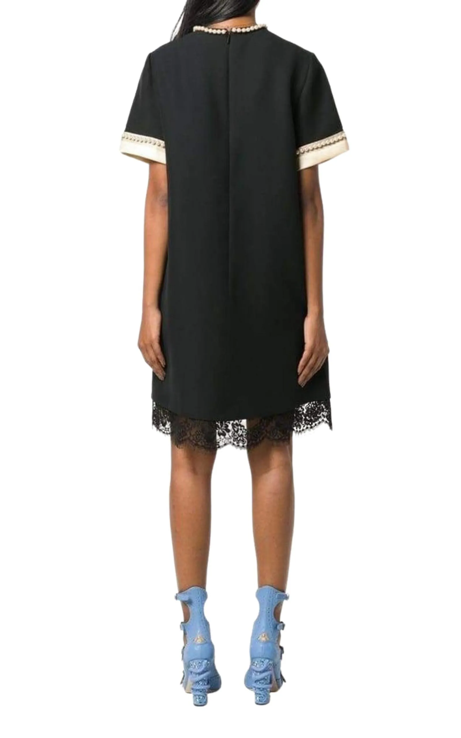 Pearl Embellished Shift Dress sold by Runaway Catalog product image thumbnail 4