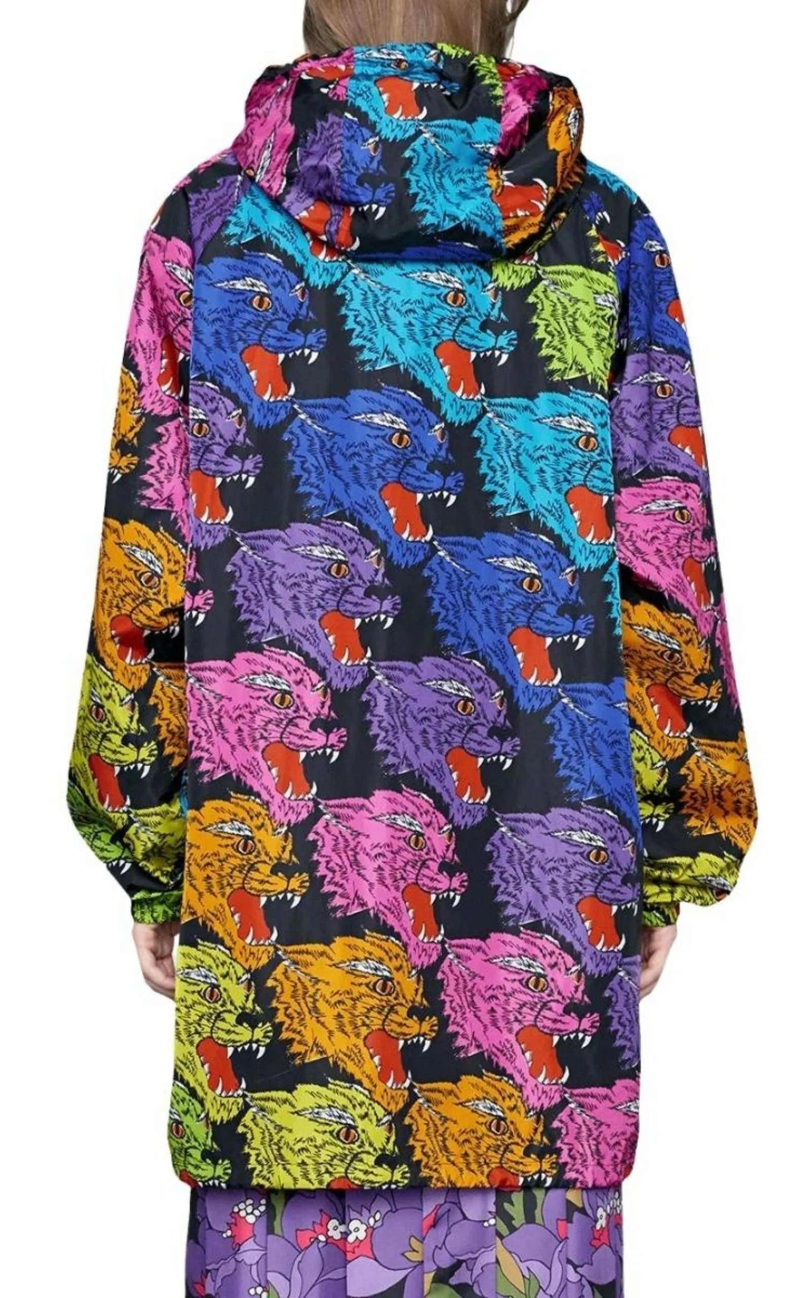 Panther Face Nylon Jacket sold by Runaway Catalog product image thumbnail 4