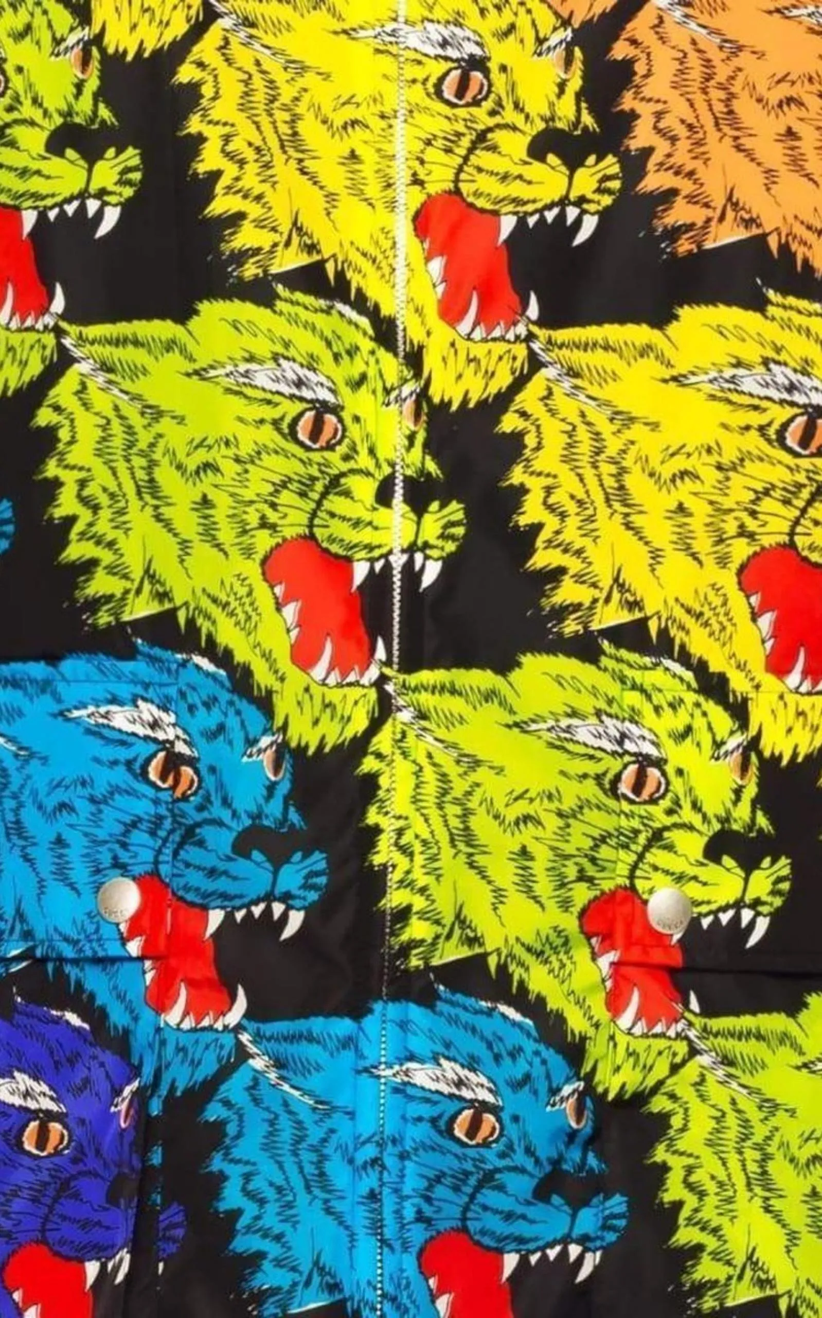 Panther Face Nylon Jacket sold by Runaway Catalog product image thumbnail 5