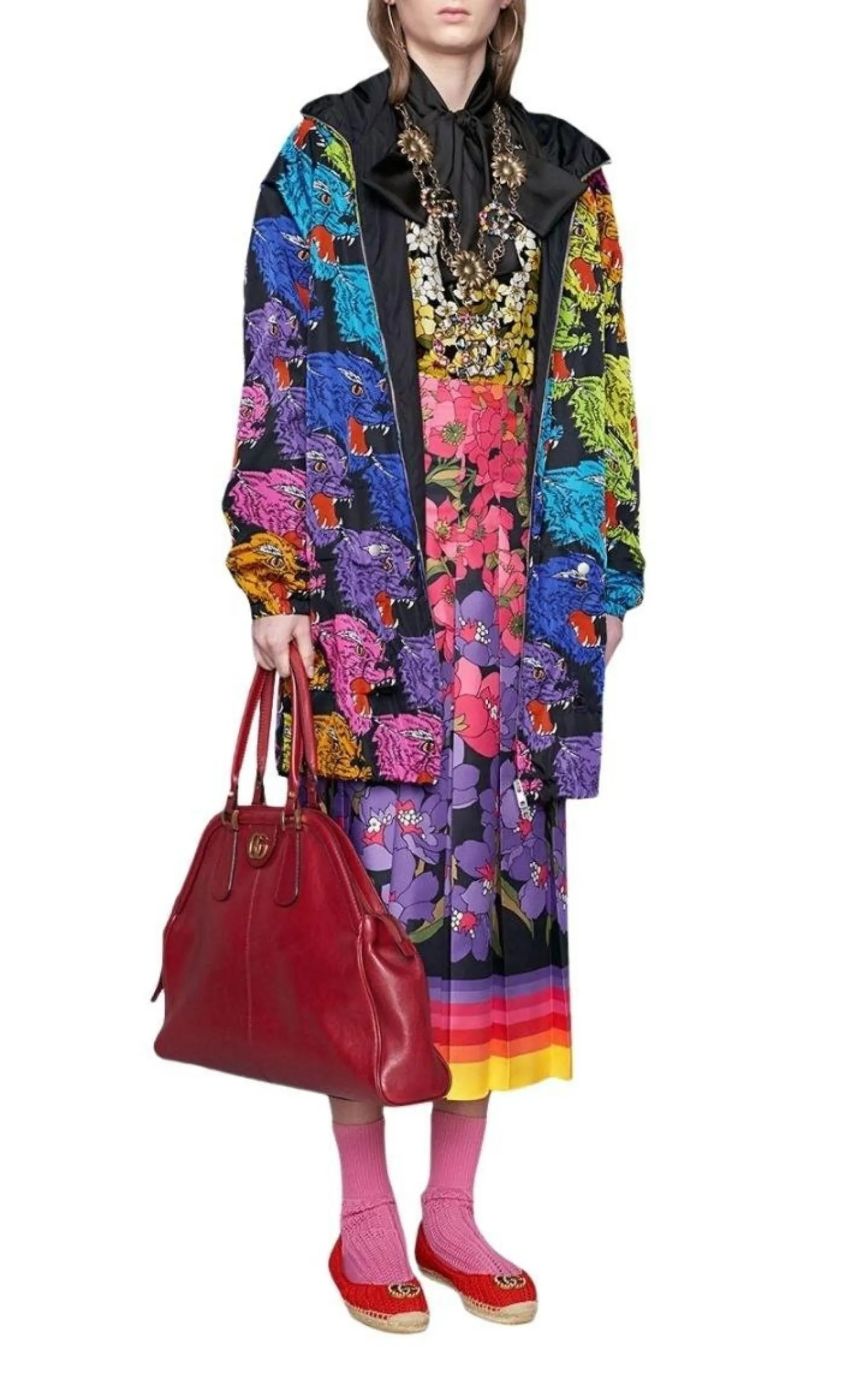 Panther Face Nylon Jacket sold by Runaway Catalog product image thumbnail 2