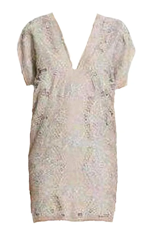 Freja Organza Lace Beige Dress sold by Runaway Catalog
