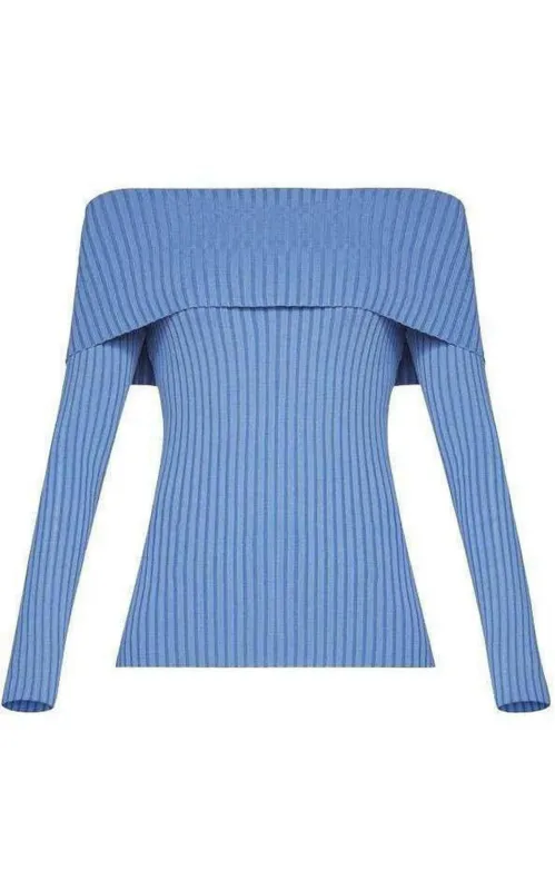 Risa Off-The-Shoulder Sweater sold by Runaway Catalog