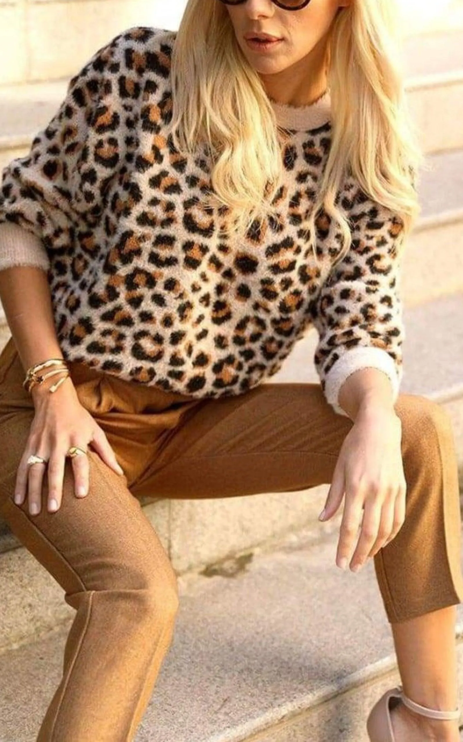 Cheetah Pattern Sweater sold by Runaway Catalog product image thumbnail 5