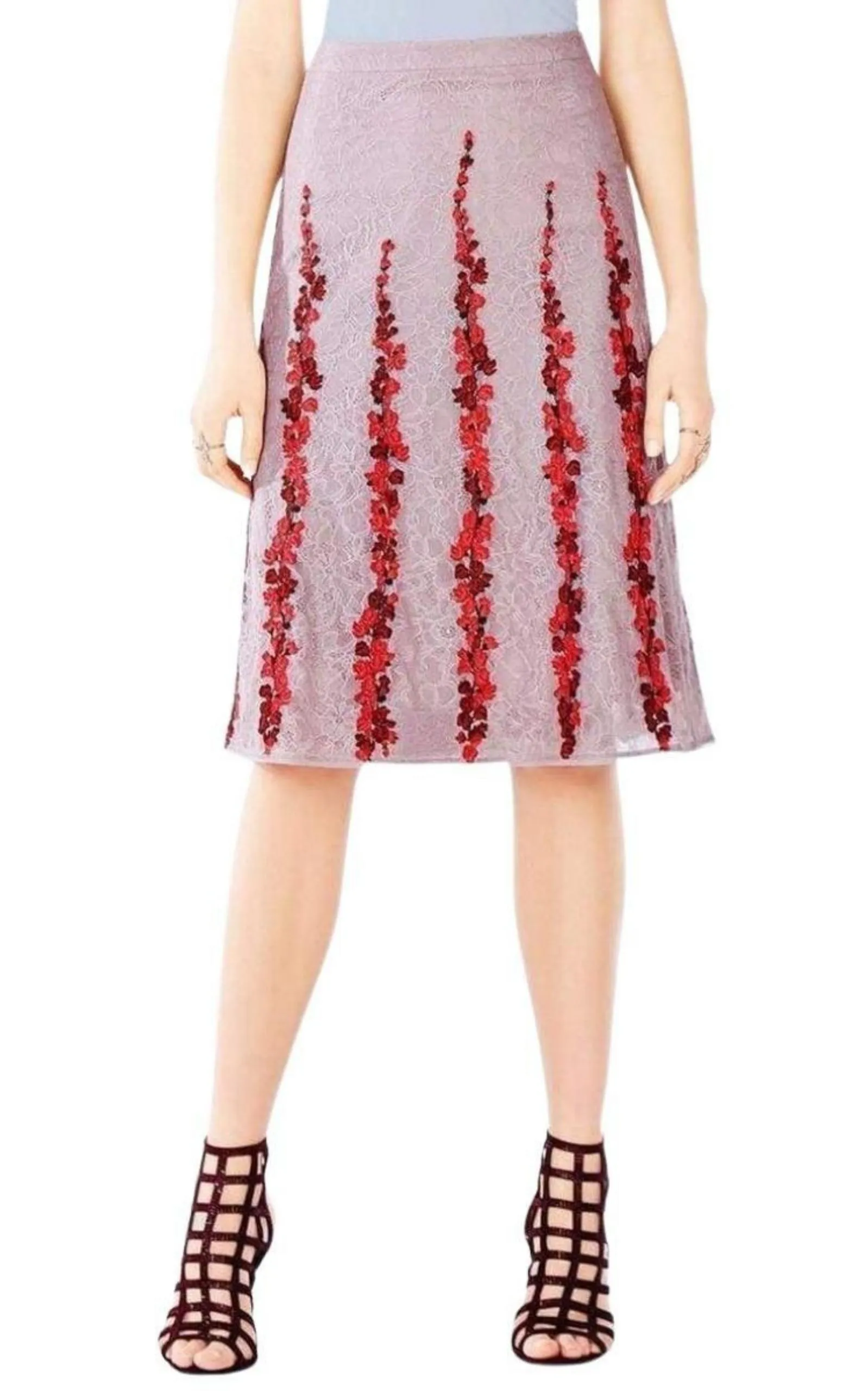 Floral Embroidered Midi Skirt sold by Runaway Catalog product image thumbnail 5