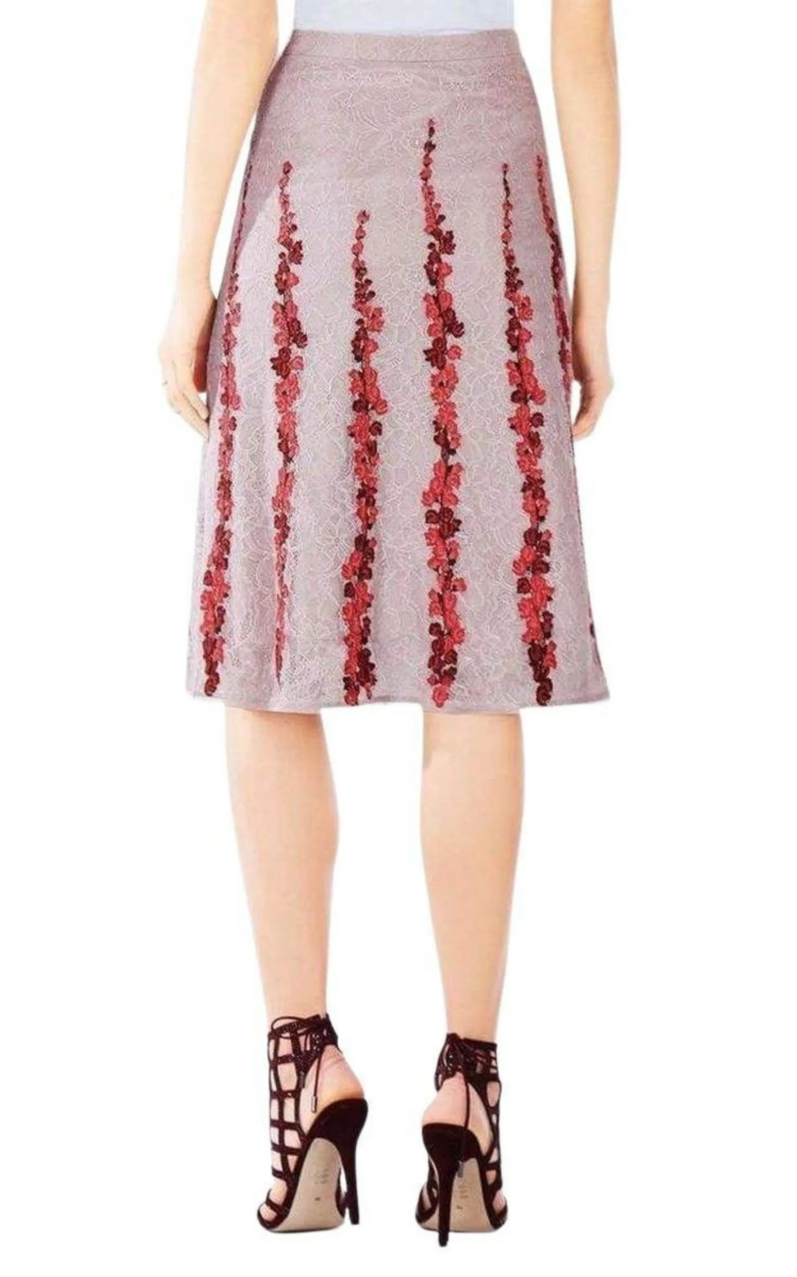 Floral Embroidered Midi Skirt sold by Runaway Catalog product image thumbnail 3