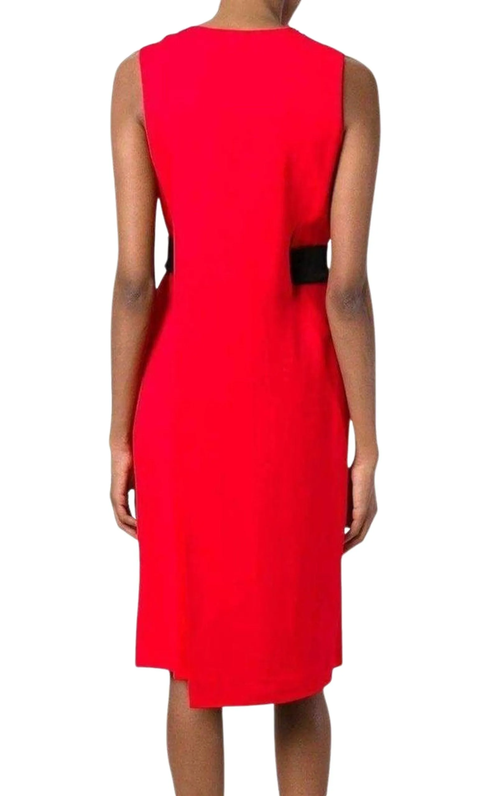 Belt Detail Red Sheath Dress sold by Runaway Catalog product image thumbnail 4