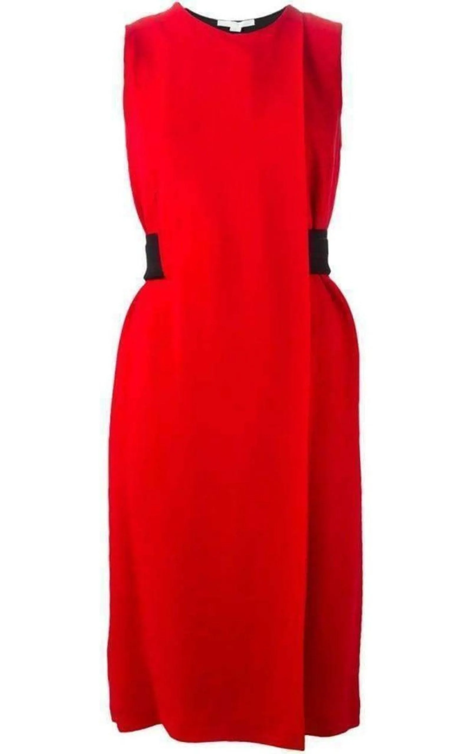 Belt Detail Red Sheath Dress sold by Runaway Catalog