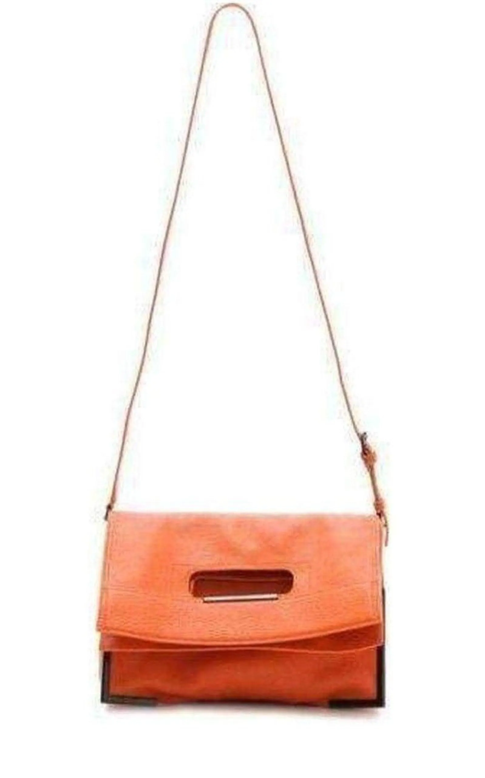 Orange Scoute Foldover Clutch Bag sold by Runaway Catalog