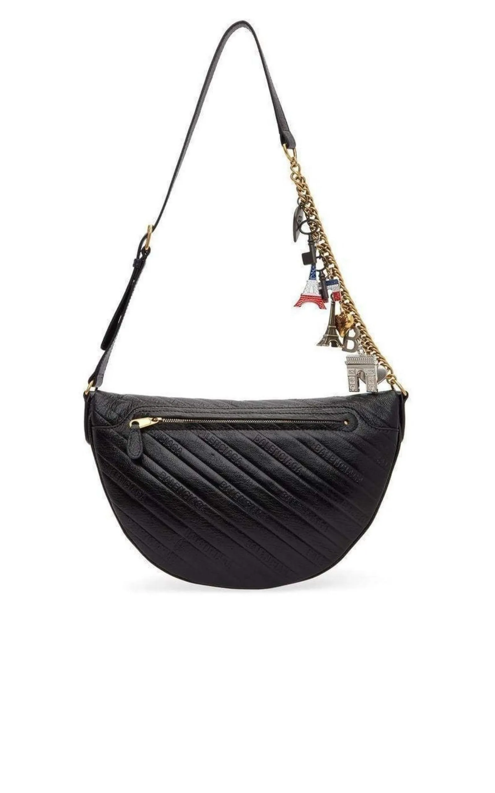 Black Leather Souvenir Belt Bag sold by Runaway Catalog product image thumbnail 3